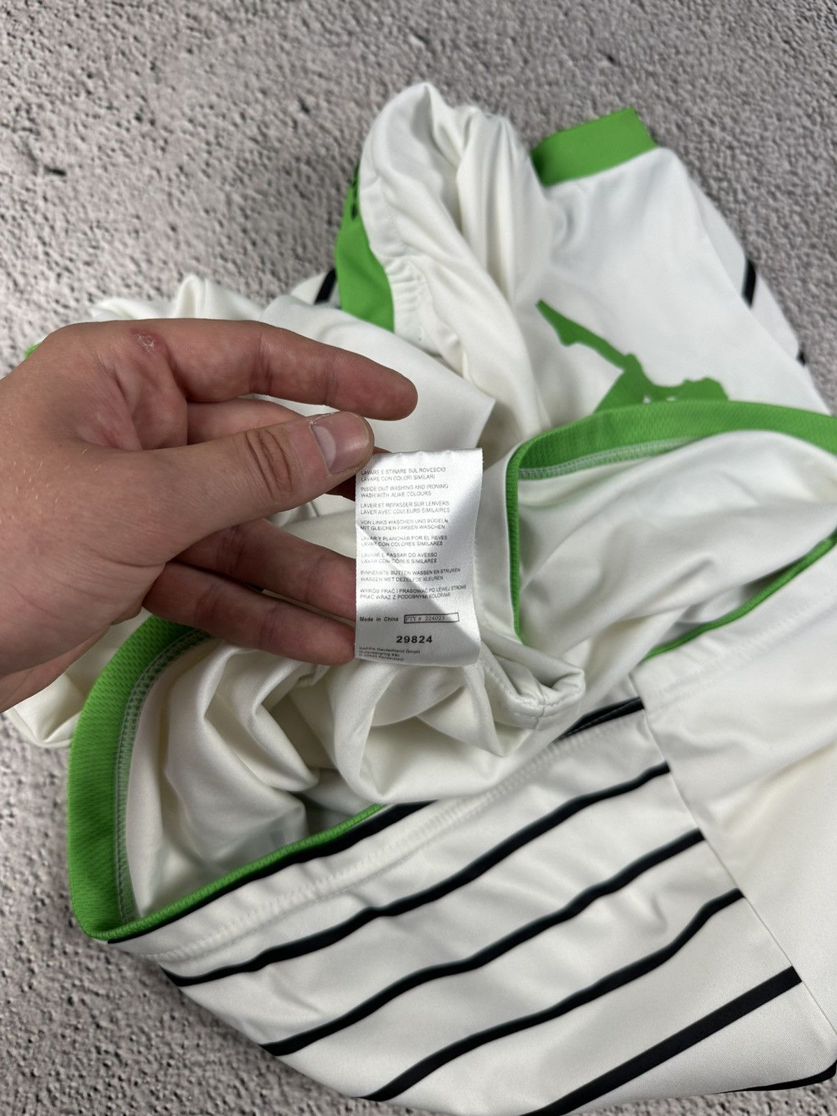Kappa × Vintage BORUSSIA MONCHENGLADBACH 2013-14 AWAY SOCCER JERSEY KAPPA Size US S / EU 44-46 / 1 - 12 Thumbnail