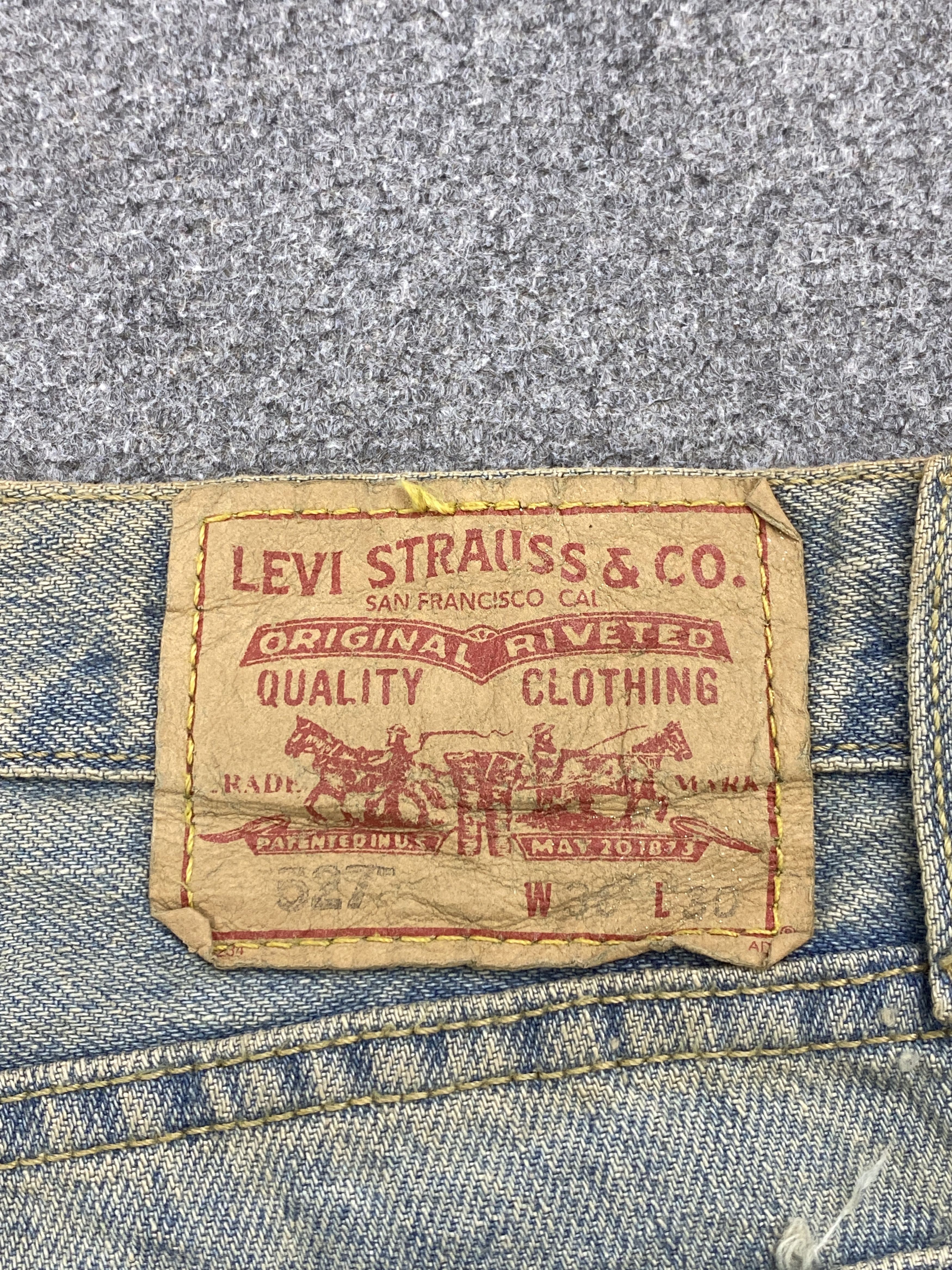 Levi's × Vintage Rusty Vintage Levis 527 Flared Bootcut Jeans Size US 36 / EU 52 - 5 Thumbnail