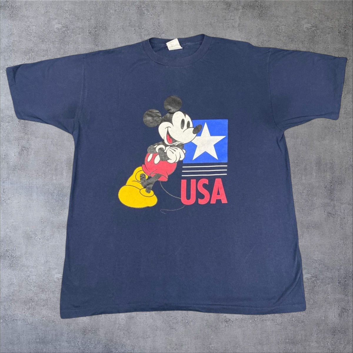 Disney × Vintage Vintage Mickey Mouse Shirt Size US XL / EU 56 / 4 - 1 Thumbnail