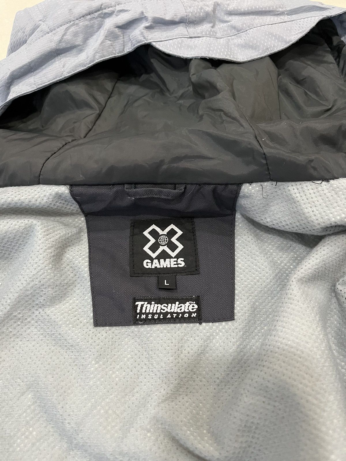 Vintage Vintage X Games Snowboarding Ski Insulation Winter Jacket Size US L / EU 52-54 / 3 - 4 Thumbnail