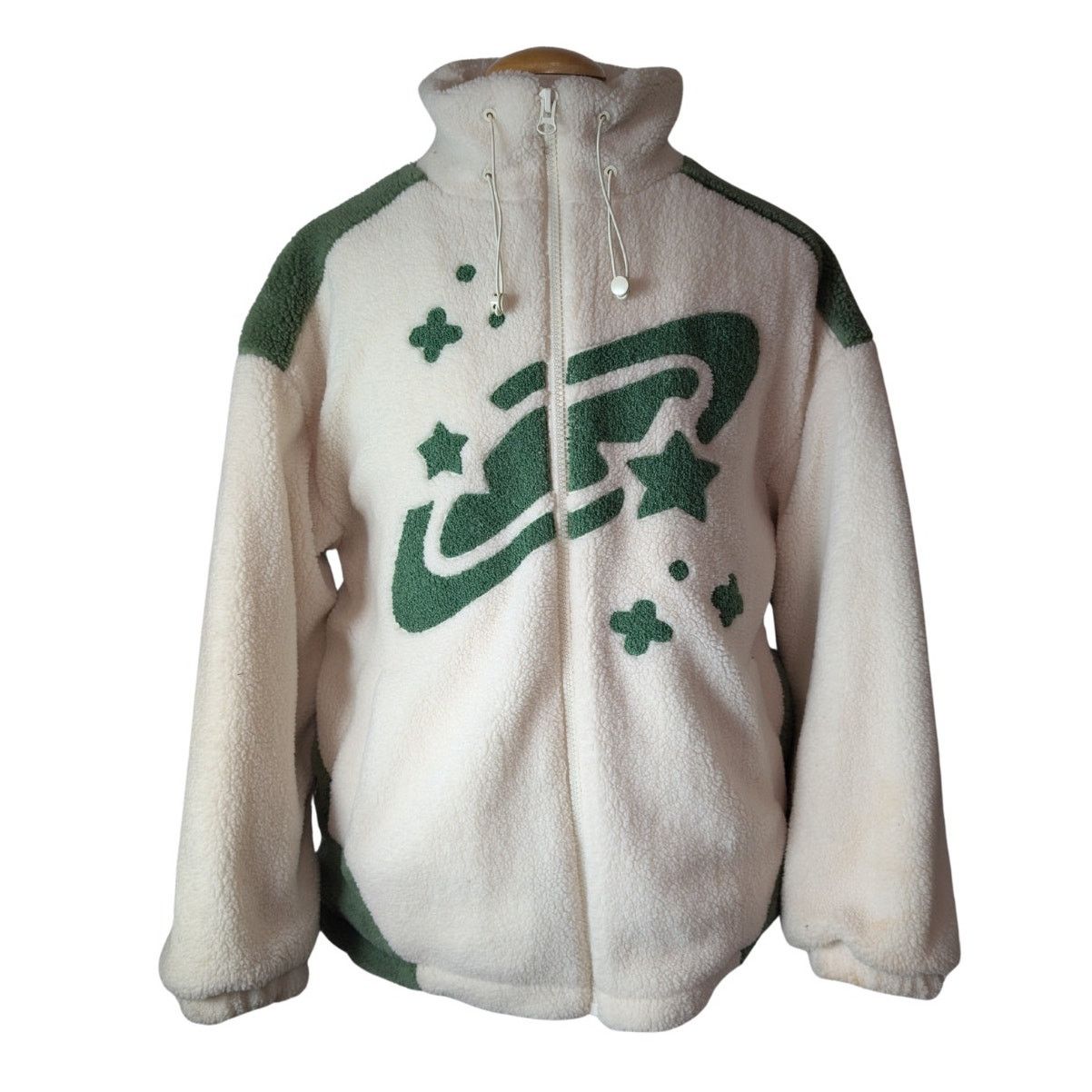 Unknown London Aelfric Eden Star Sky Sherpa Fleece Zip Up Winter Jacket Size M / US 6-8 / IT 42-44 - 1 Thumbnail