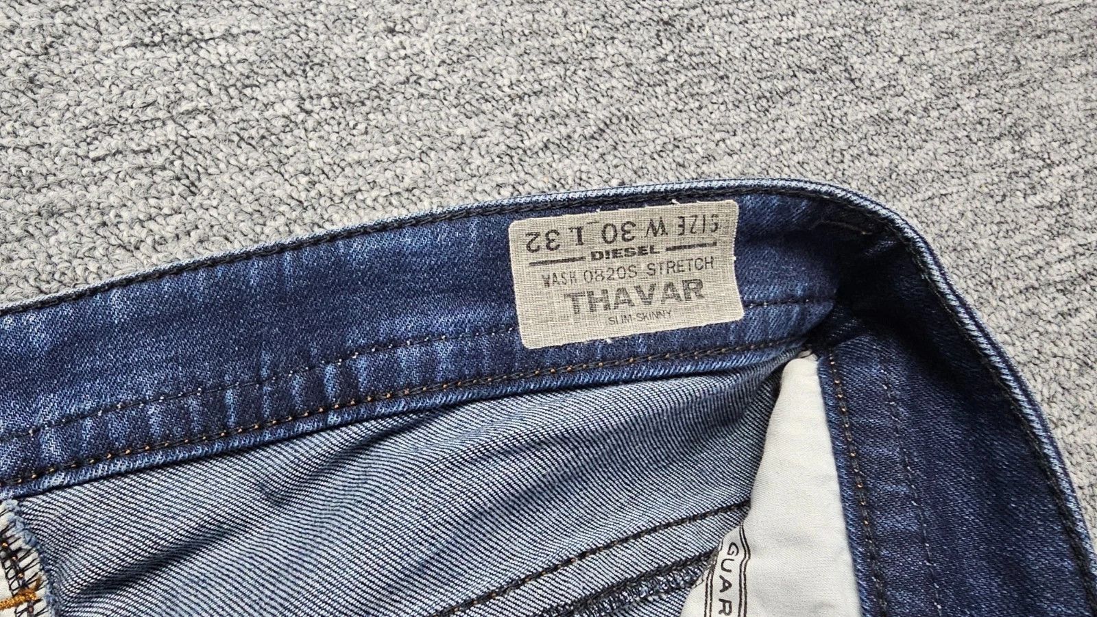 G-Star G-Star Elwood Heritage Embro Narrow Jeans W32 Dark 96 Size US 32 / EU 48 - 4 Thumbnail