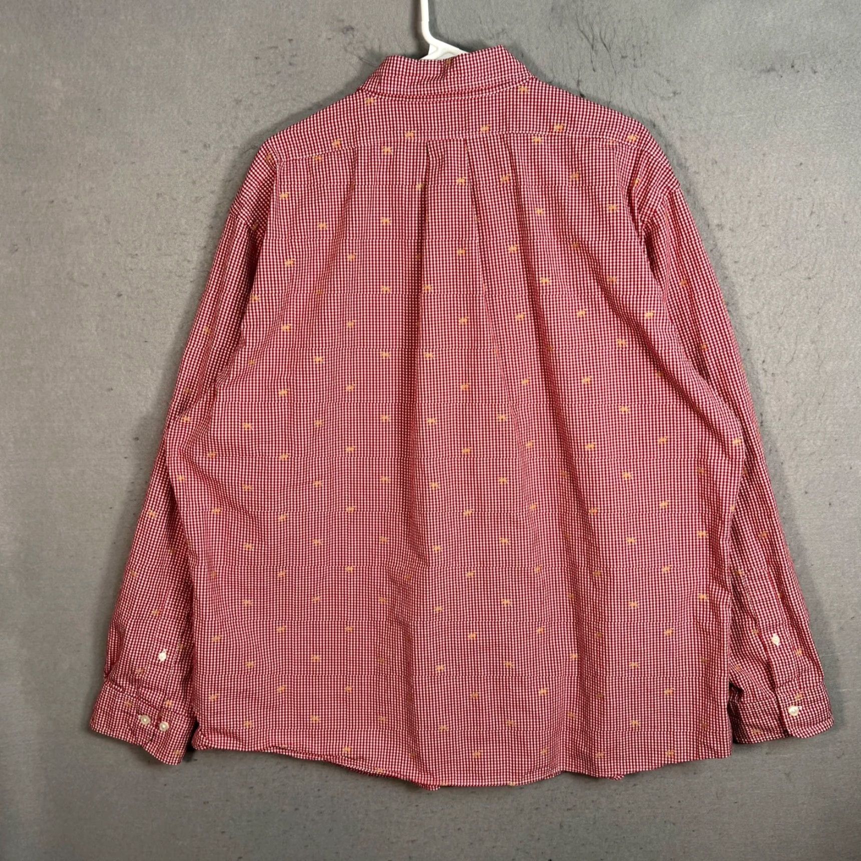 Brooks Brothers Brooks Brothers Red Gingham Regent Fit XXL Long Sleeve Shirt Dog Embroidery Size US XXL / EU 58 / 5 - 2 Thumbnail