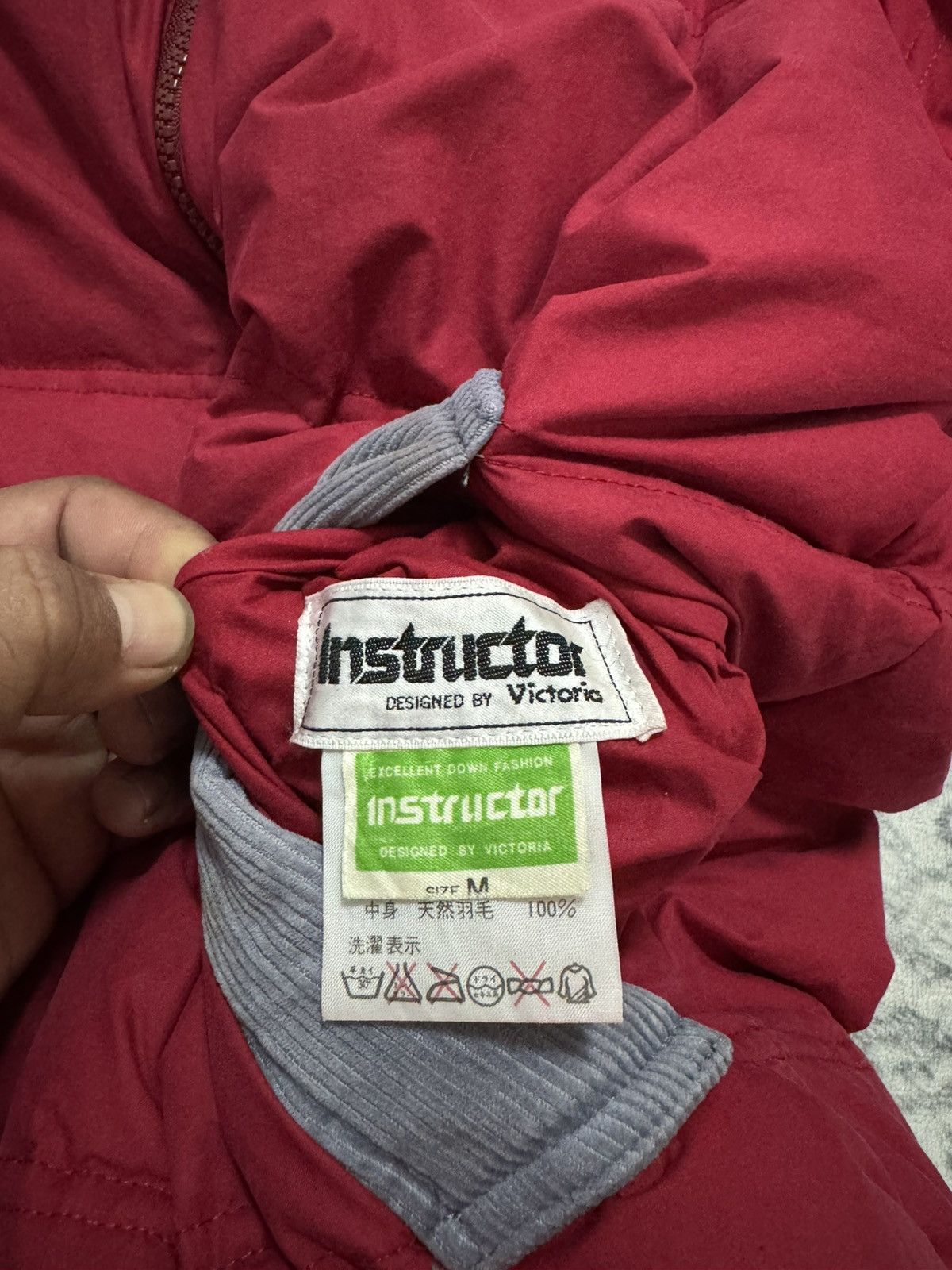 Japanese Brand JAPANESE DESIGN INSTRUCTOR RIVERSIBLE CORDUROY PUFFER JACKET Size US S / EU 44-46 / 1 - 11 Thumbnail