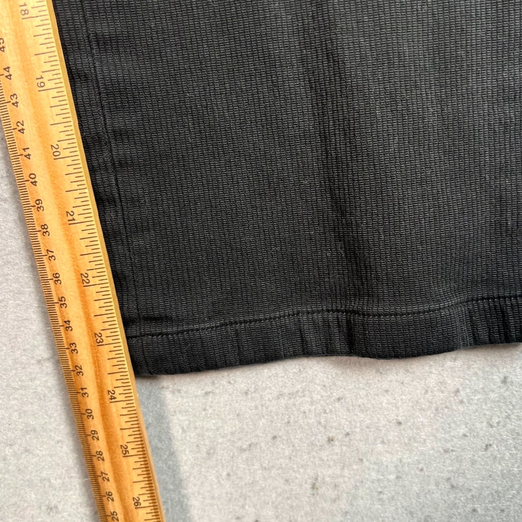 A.P.C. A.P.C. Womens 36 Black Textured Cotton Cropped Straight-Leg Pants Size 25" / US 0 / IT 36 - 7 Thumbnail