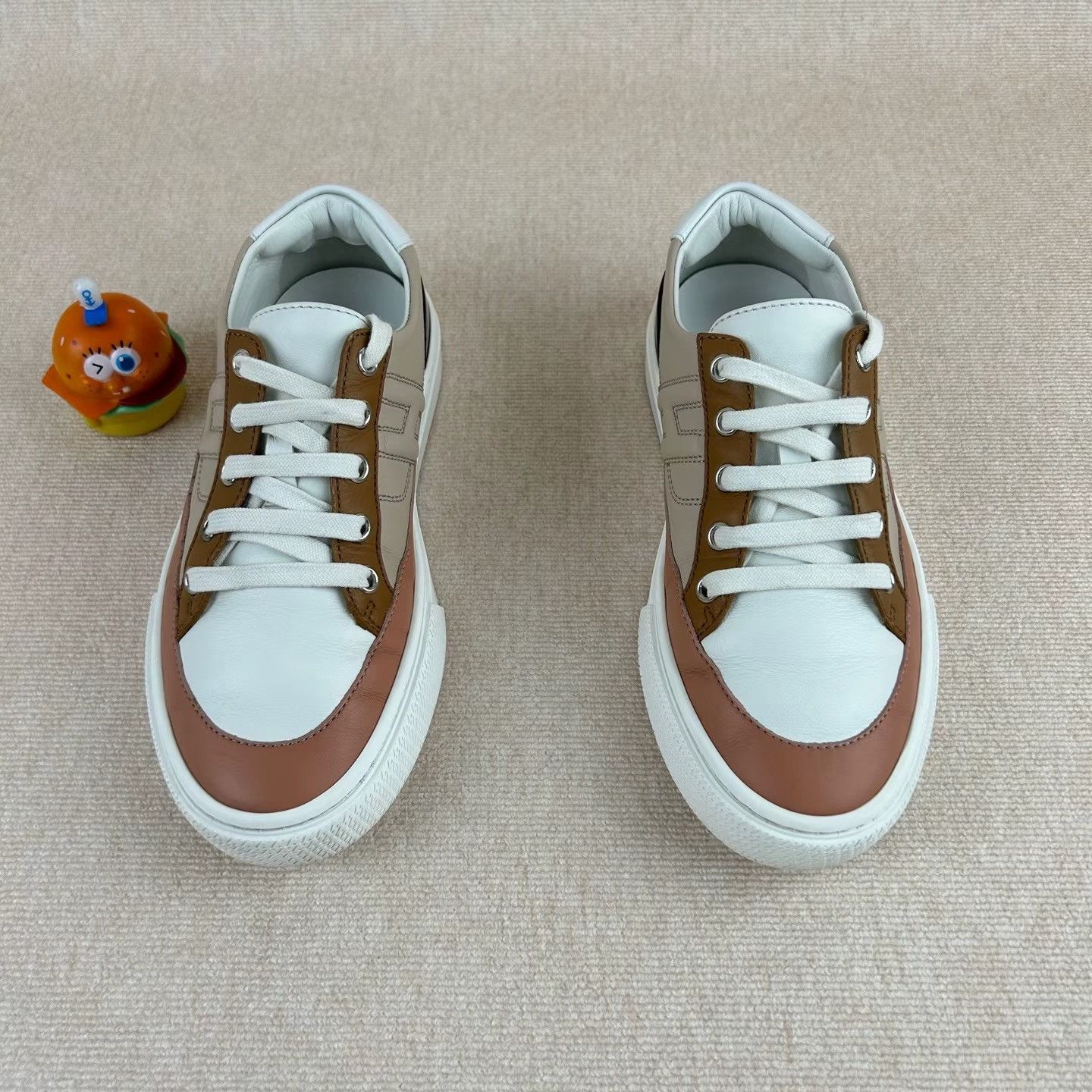 Hermes Hermes Color-block Skate Shoes K69 Size US 7 / IT 37 - 2 Thumbnail