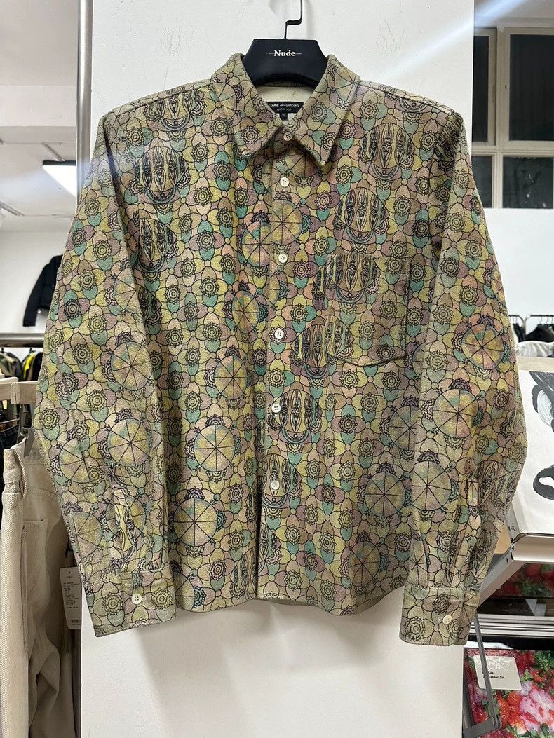 Comme des Garcons Comme Des Garcons Psychedelic Zebra Shirt Size US M / EU 48-50 / 2 - 1 Thumbnail