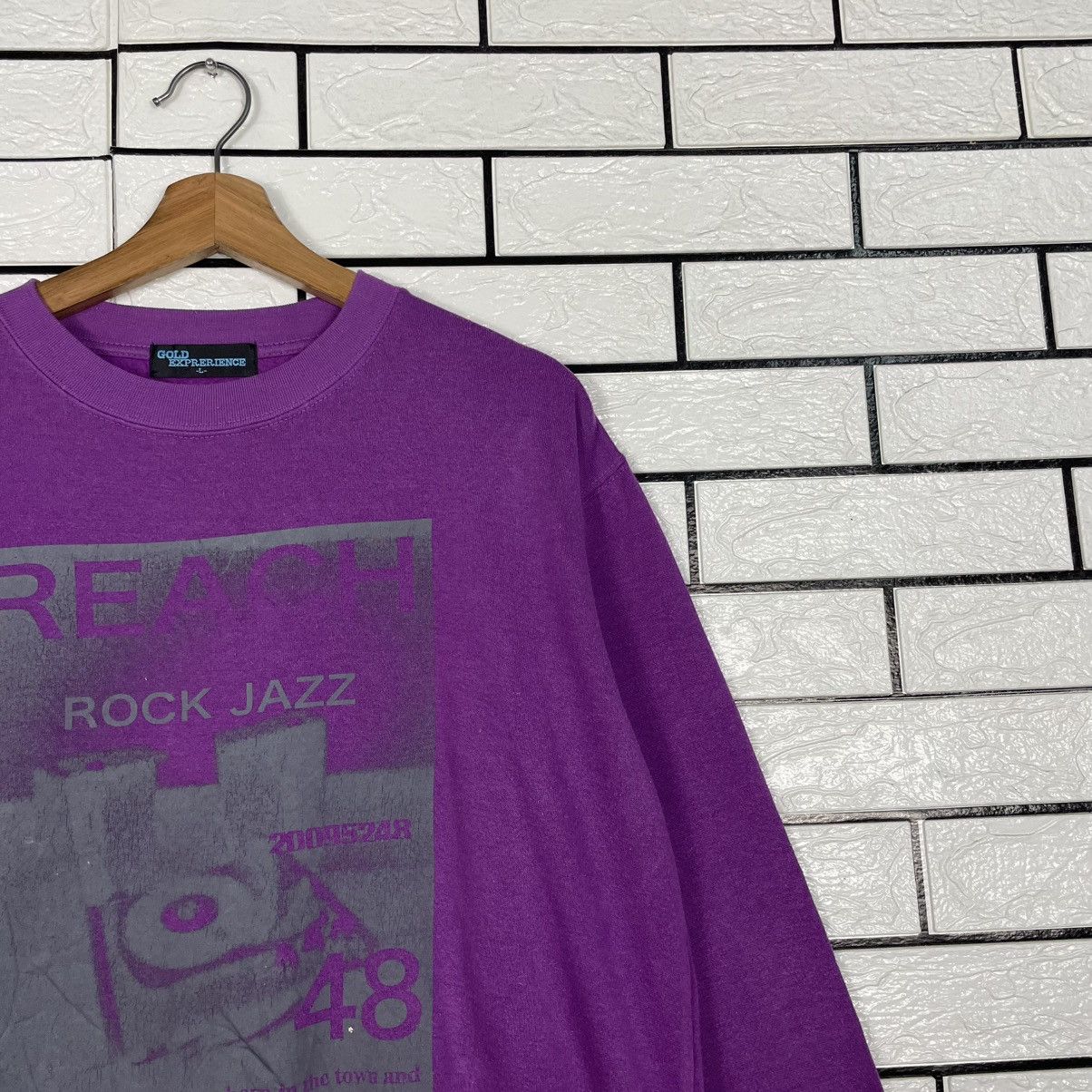 Japanese Brand Japanese Brand Rock & Jazz Sweatshirt Size L / US 10 / IT 46 - 5 Thumbnail
