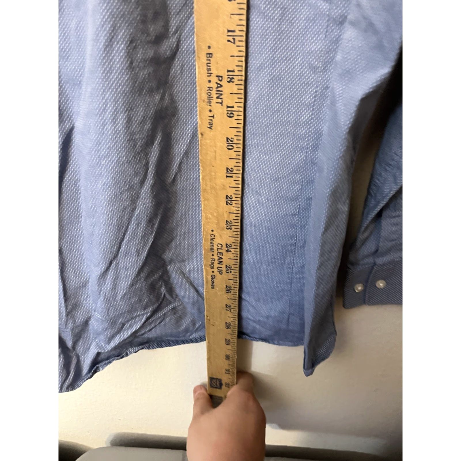 Hugo Boss HUGO BOSS Men’s Slim Fit Button Shirt Solid 15.5 Blue Size US M / EU 48-50 / 2 - 4 Thumbnail