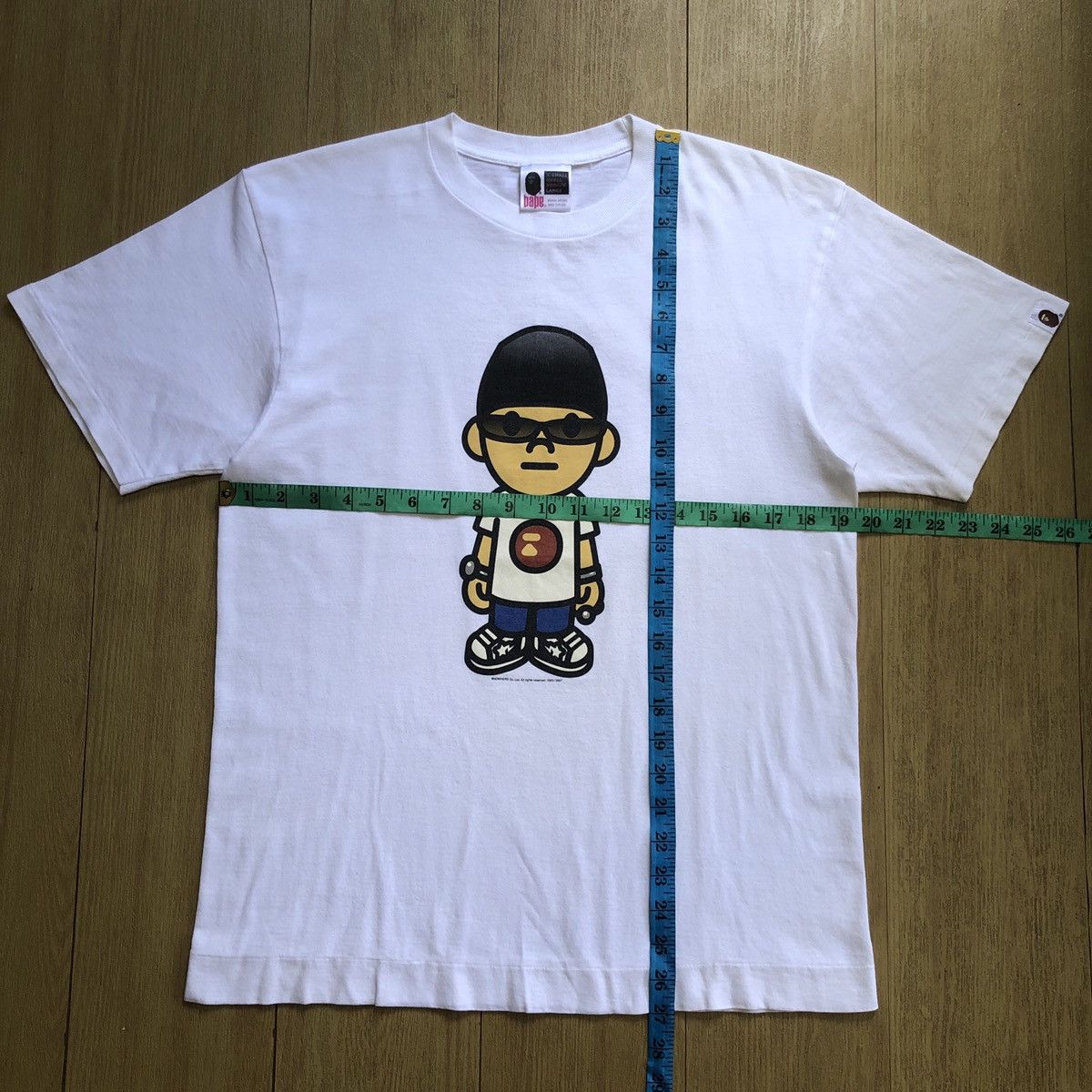 Bape RARE OG A Bathing Ape Nigo Tee (2007) Size US M / EU 48-50 / 2 - 5 Thumbnail