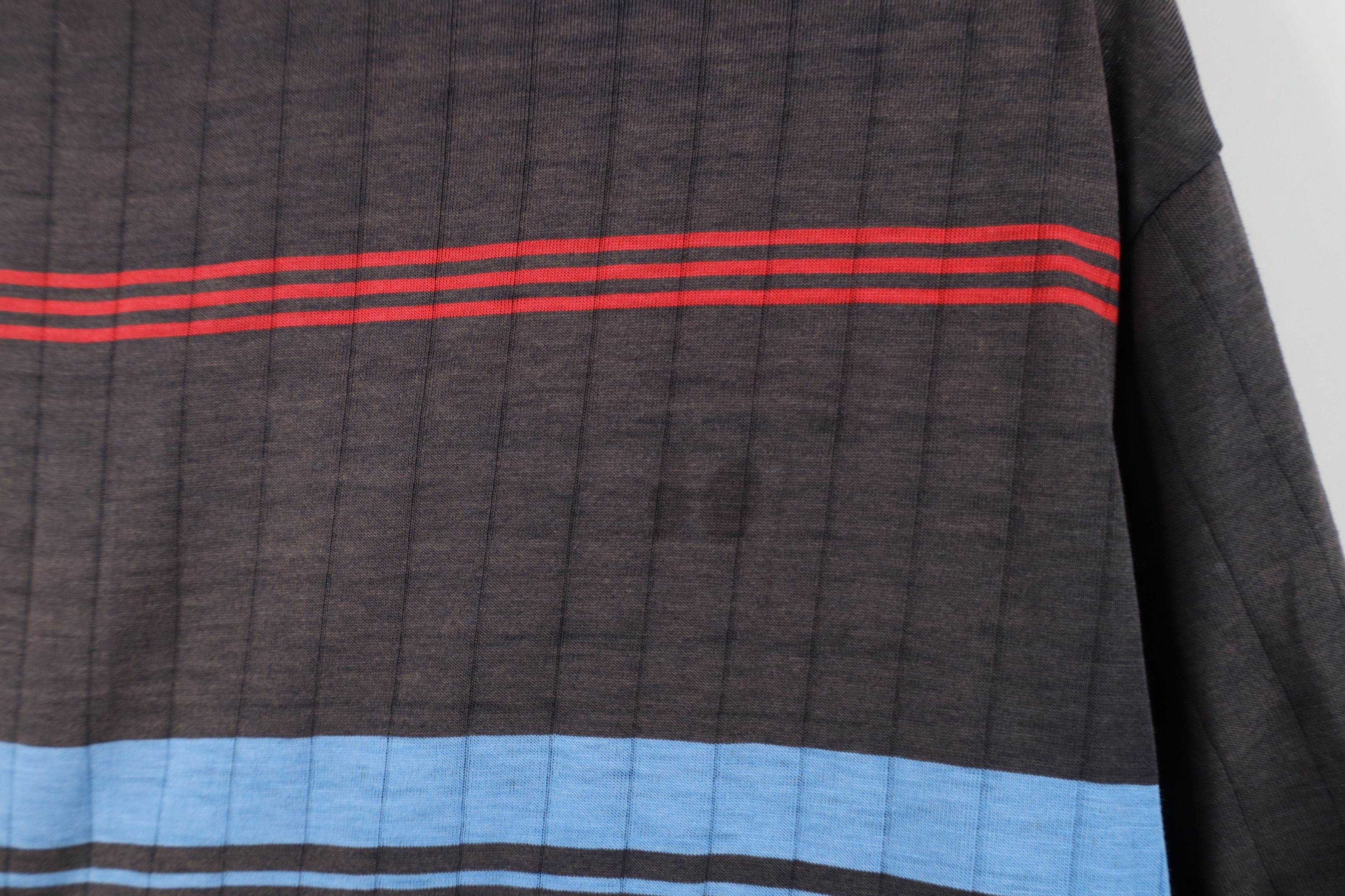 Vintage Vintage 70s Streetwear Striped Sun Faded Golf Polo Shirt USA Size US L / EU 52-54 / 3 - 11 Thumbnail