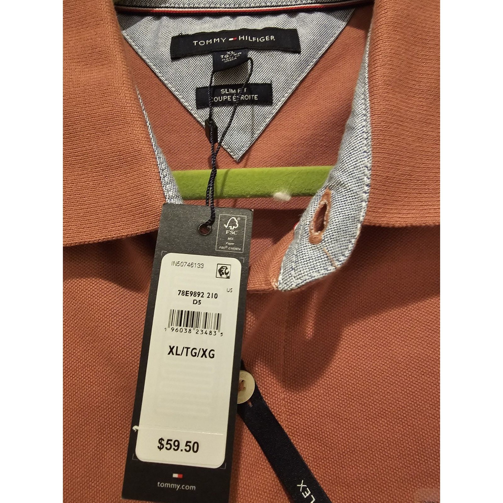 Tommy Hilfiger Tommy Hilfiger Polo Shirt Mens XL The Flex Size US XL / EU 56 / 4 - 3 Thumbnail