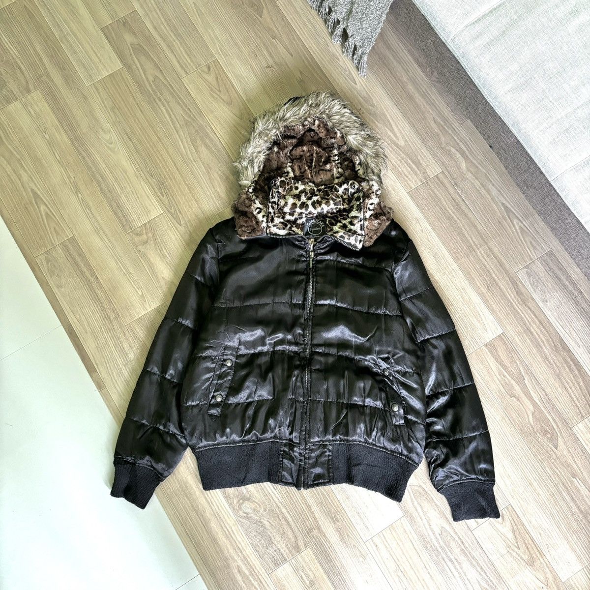 Hysteric Glamour × If Six Was Nine × Le Grande Bleu (L.G.B.) cornflake IfsixwasnineLGB Style fur jacket vintage Y2K japan Size US L / EU 52-54 / 3 - 2 Thumbnail
