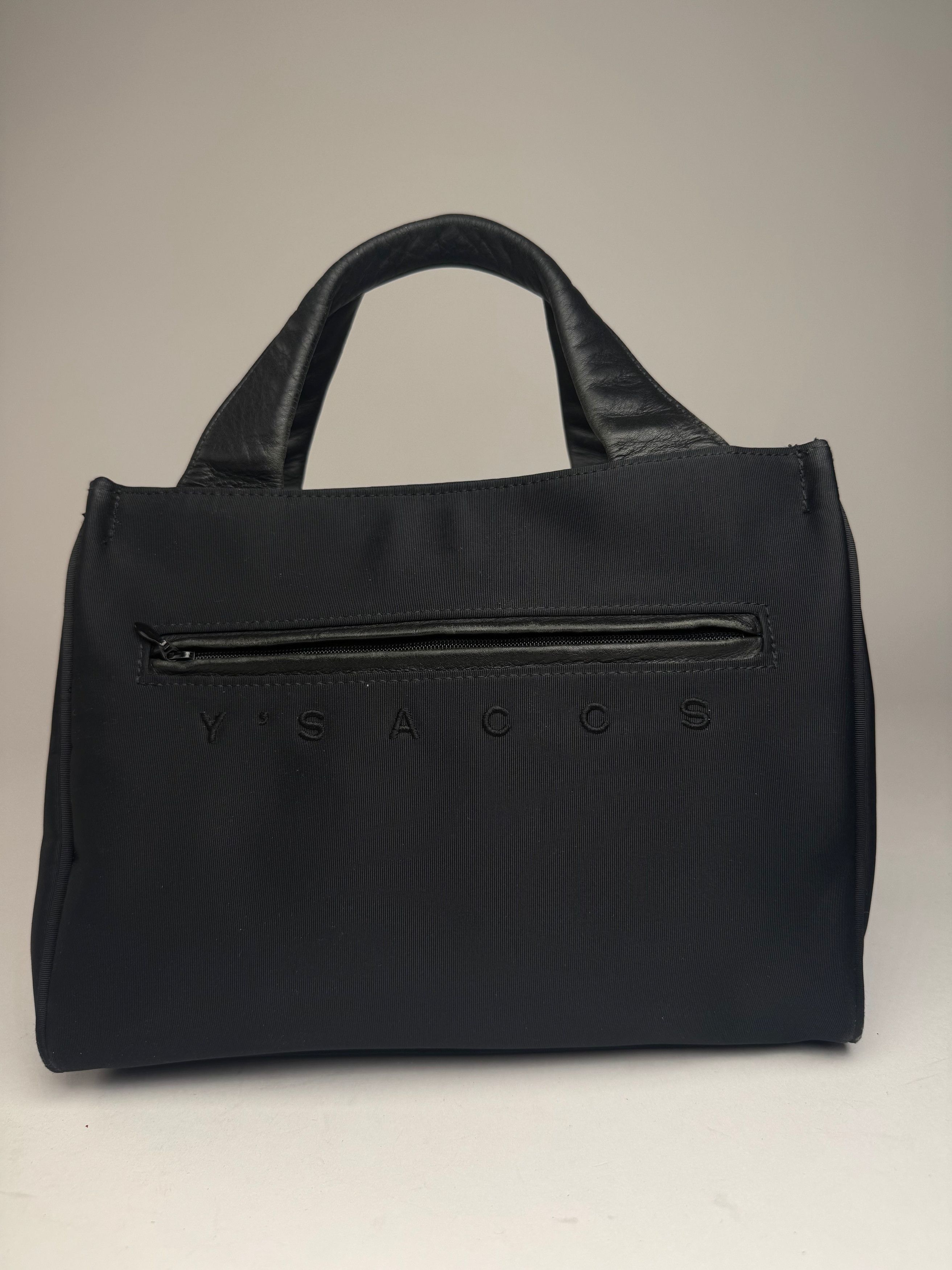 Yohji Yamamoto Vintage Y-Saccs Handbag Black Size ONE SIZE - 1 Thumbnail