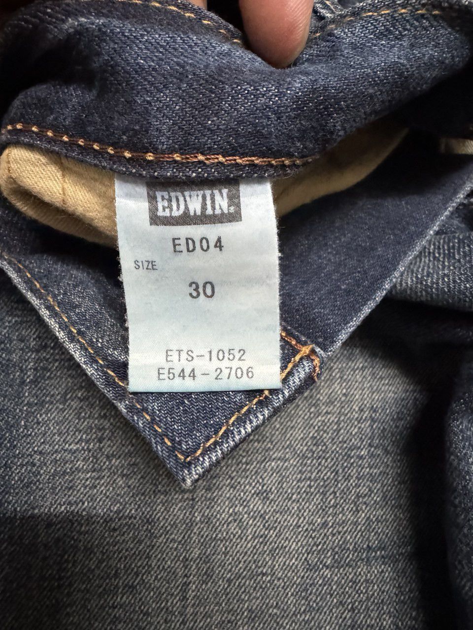 Edwin INSANE Edwin 90s Style Rusty Whisker Mudwash Distressed Jean Size US 31 - 11 Thumbnail