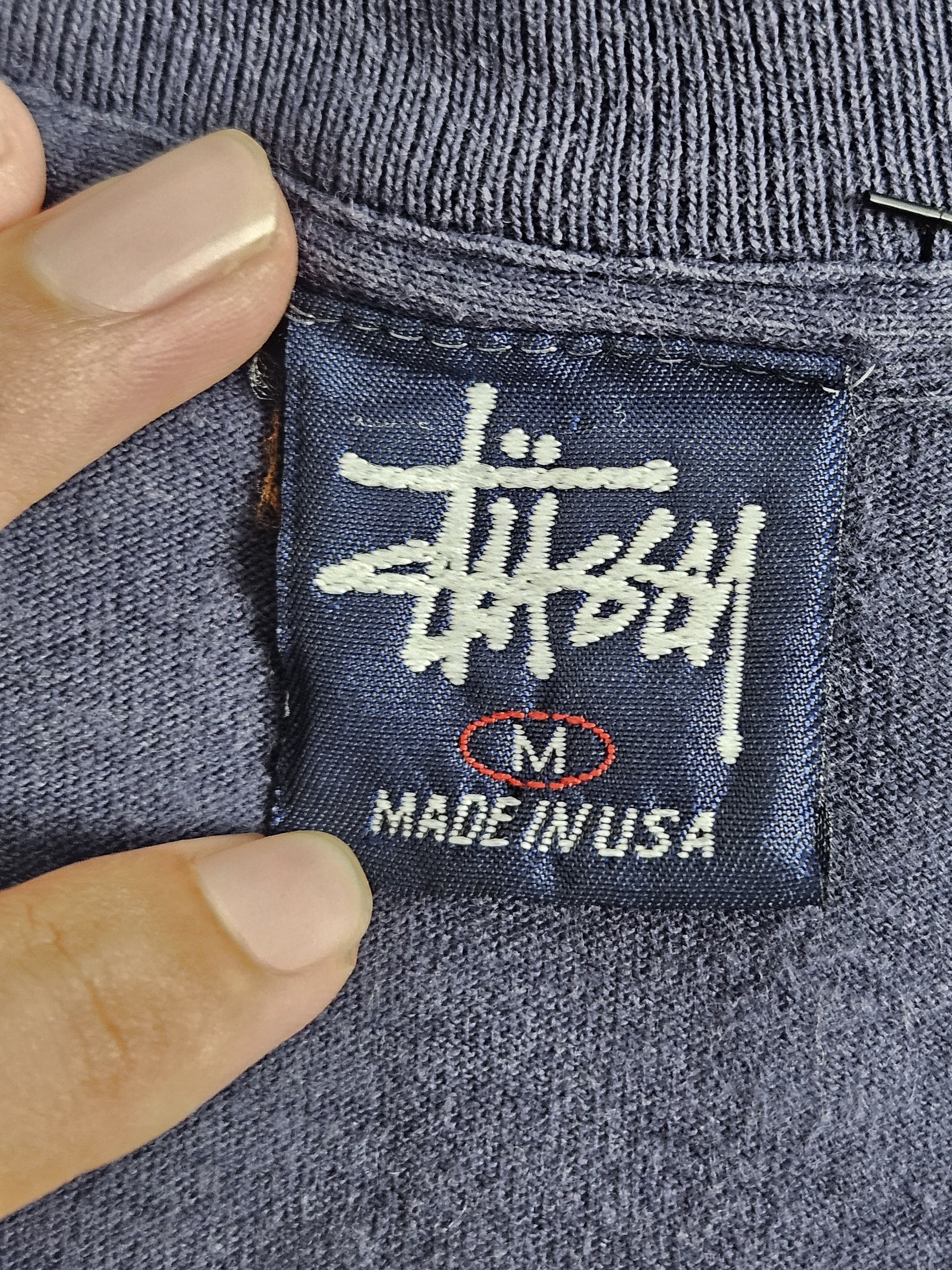 Stussy × Vintage Vintage Stussy International Squadron 980 Union Made Size US M / EU 48-50 / 2 - 4 Thumbnail