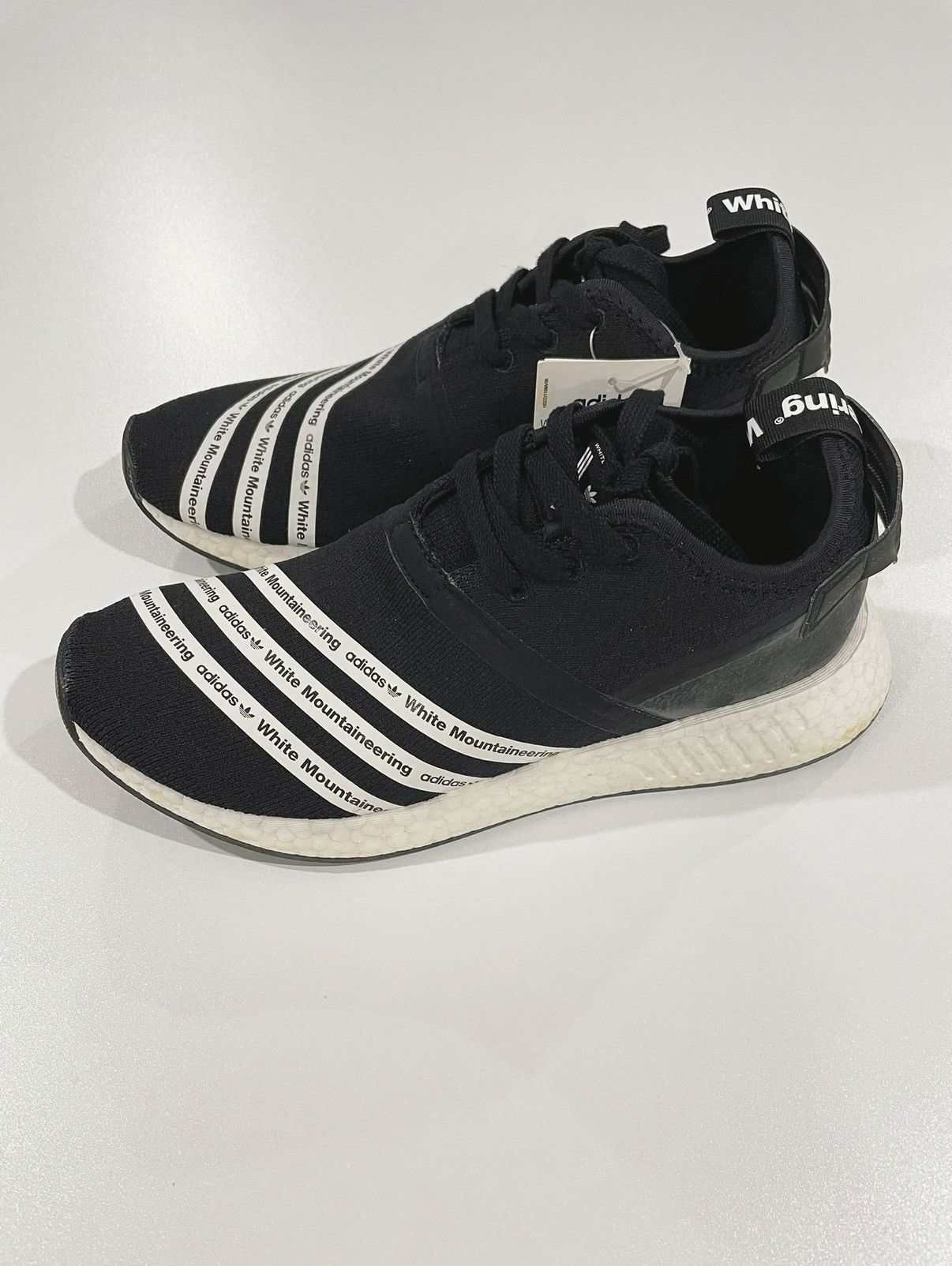 Adidas Adidas x White Mountaineering NMD R2 PK Black ultra boost Size US 8.5 / EU 41-42 - 2 Thumbnail