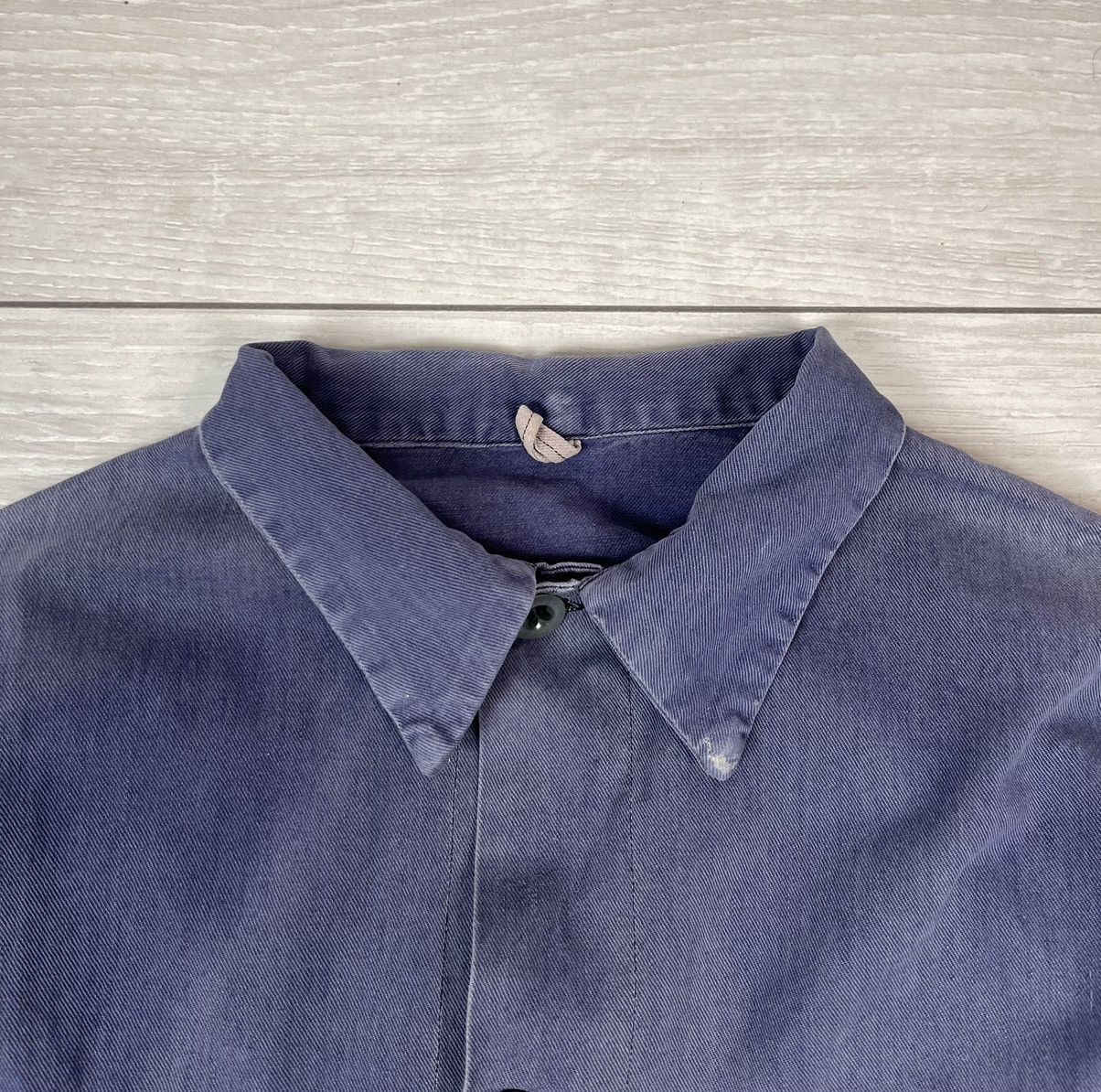 Le Laboureur Le Laboureur Vintage 70s Blue French Work Chore Jacket Size US M / EU 48-50 / 2 - 7 Thumbnail