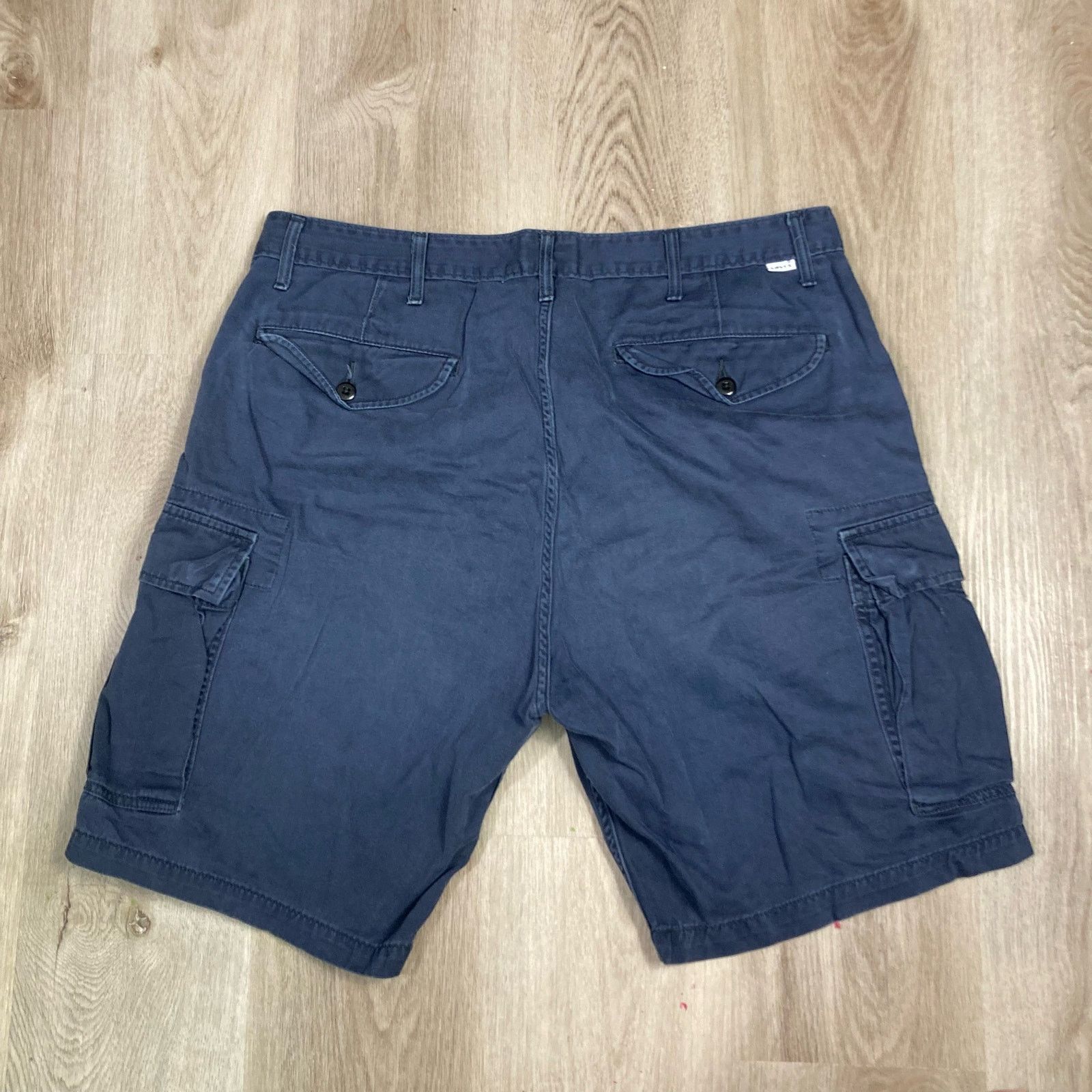 Levi's Levi's Cargo Shorts Men's Blue 36 Casual Outdoor Wear Summer Size US 36 / EU 52 - 4 Thumbnail