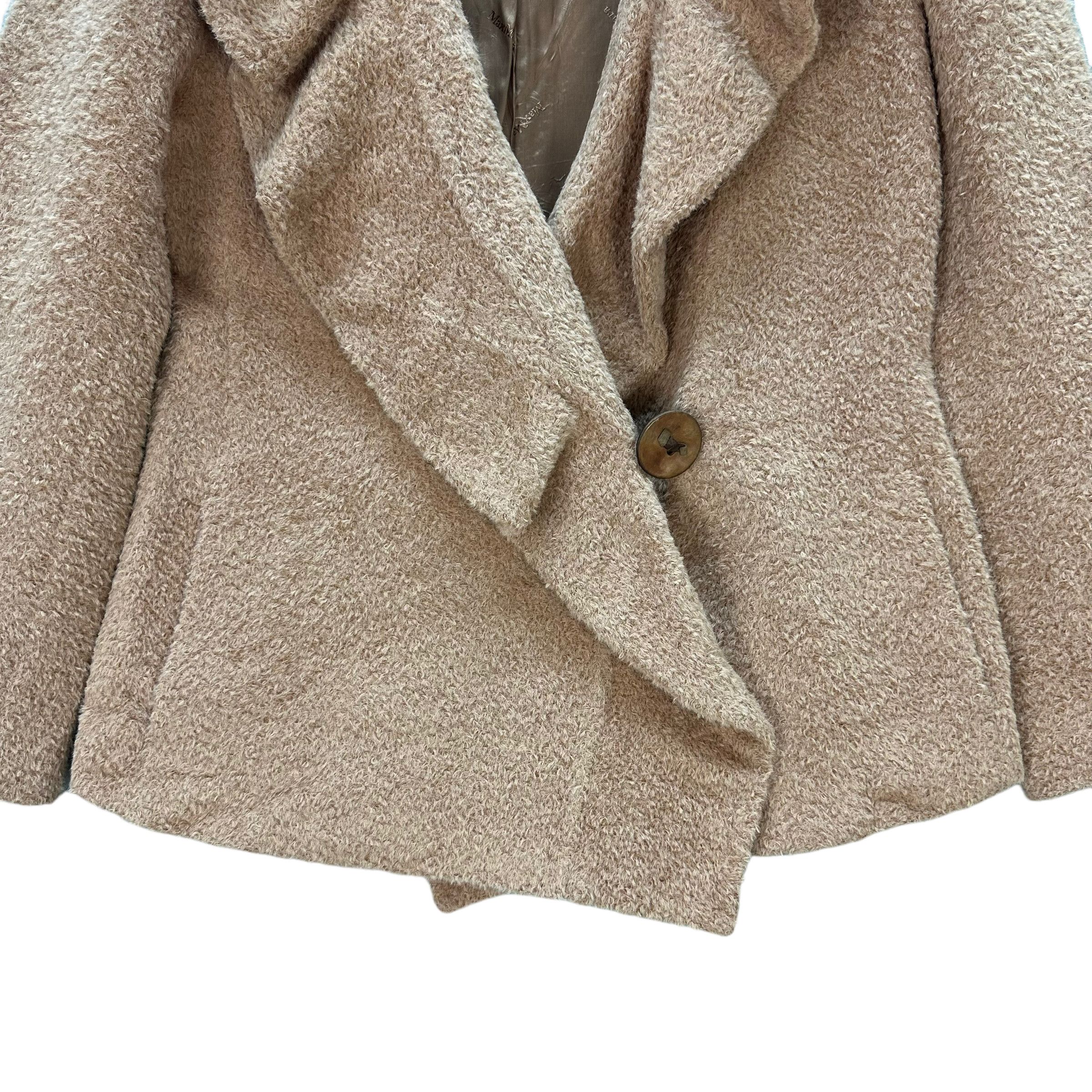 Max Mara MAX MARA Asymmertrical Coat Jacket #8593-016 Size S / US 4 / IT 40 - 3 Thumbnail