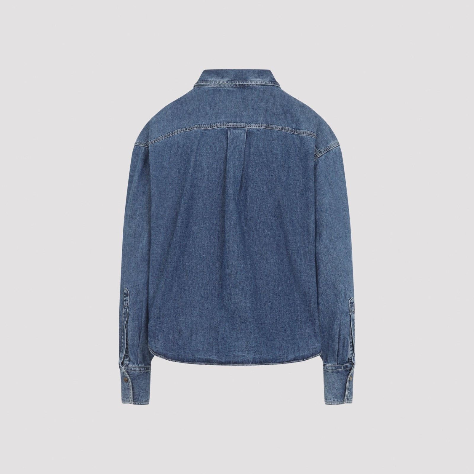 Brunello Cucinelli BRUNELLO CUCINELLI $2150 Denim Lightweight Jacket New & Auth Size XS / US 0-2 / IT 36-38 - 2 Thumbnail