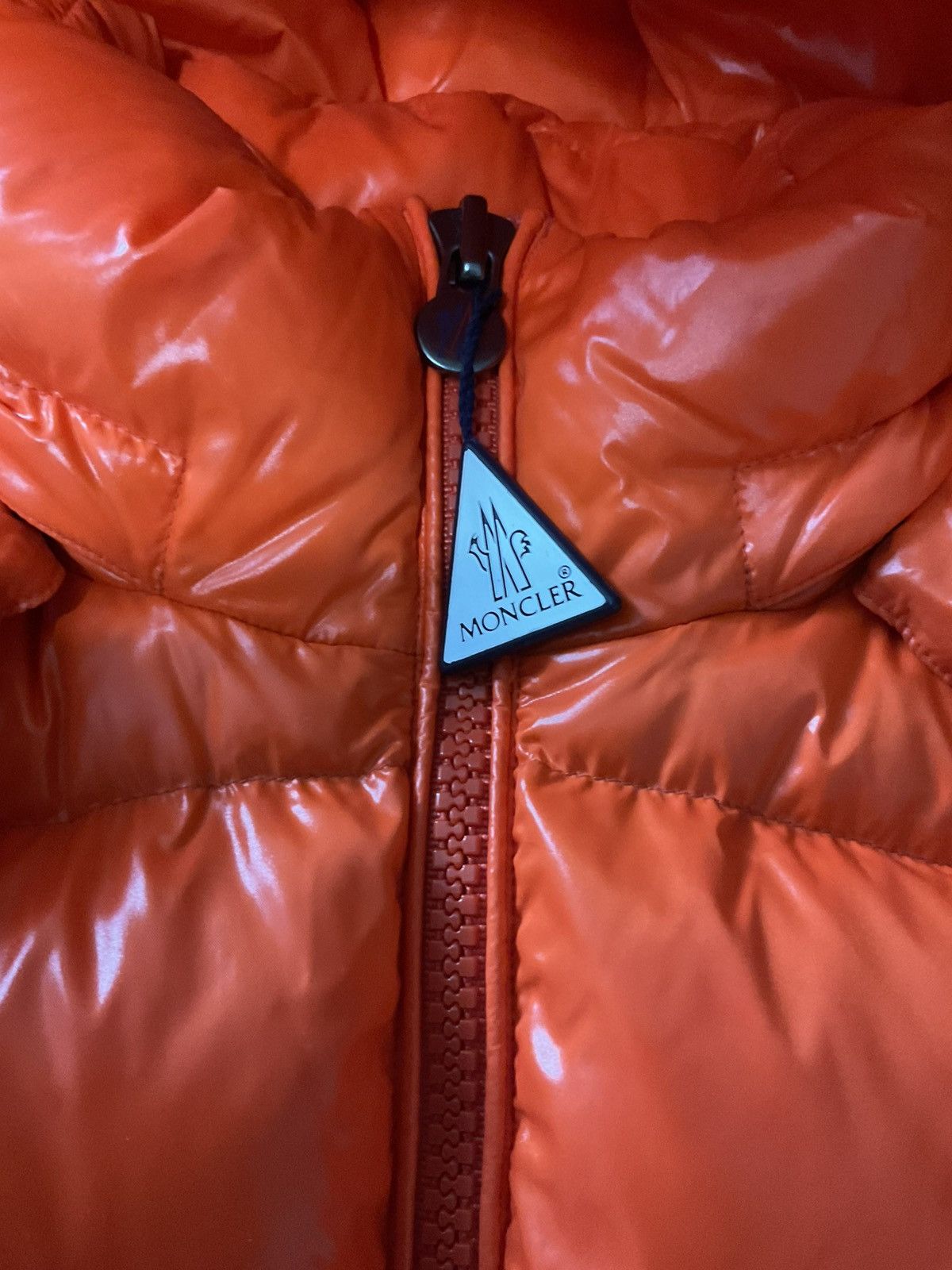 Moncler Orange moncler maya Size US L / EU 52-54 / 3 - 3 Thumbnail