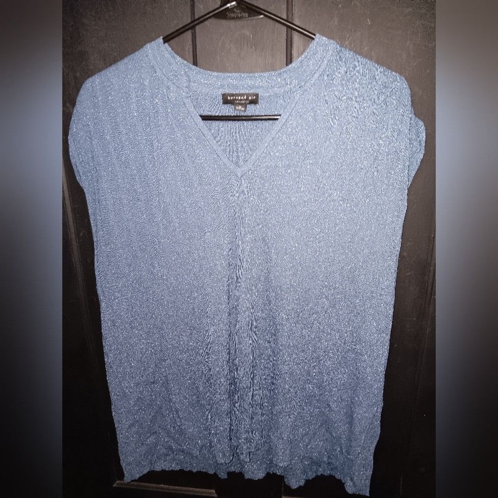 Current Air Current air, womens blouse, blue, Medium, NWOT Size M / US 6-8 / IT 42-44 - 1 Thumbnail