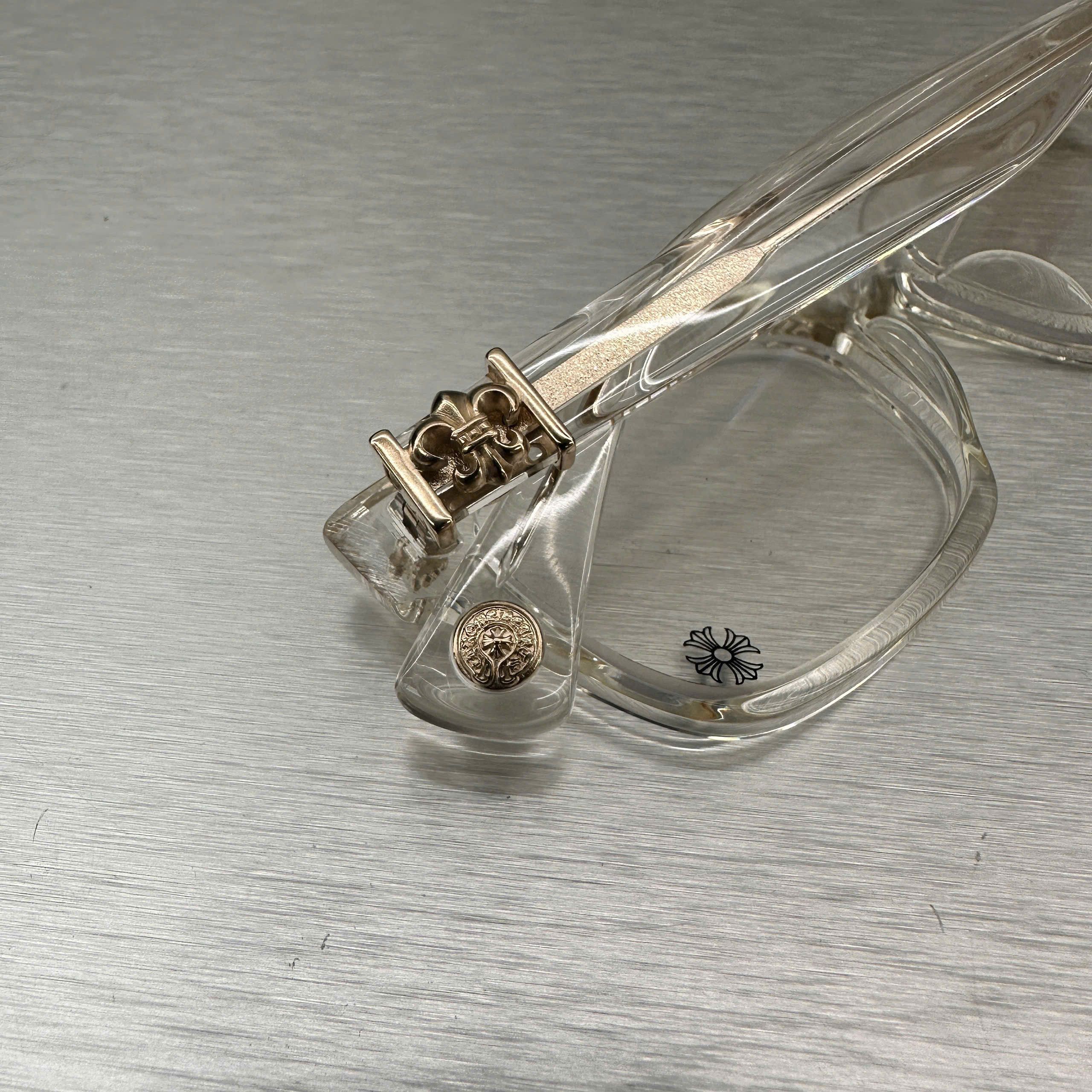 Chrome Hearts CHROME HEARTS GITTIN ANY?-A CRYSTAL 18KGP Size ONE SIZE - 2 Thumbnail