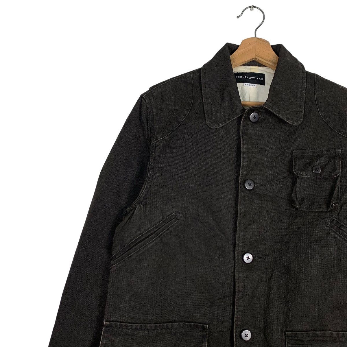Japanese Brand TOMORROWLAND Casual Chore Jacket #0611-C28 Size US M / EU 48-50 / 2 - 3 Thumbnail