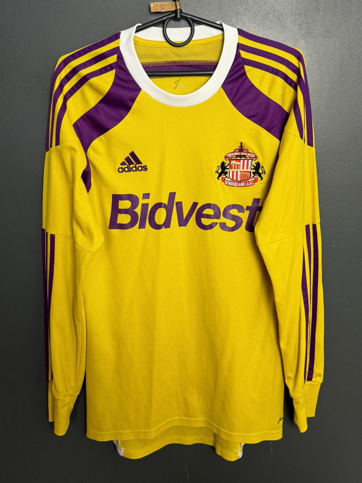 Adidas Sunderland 14/15 Goalkeeper Football Long Sleeve Jersey Size US M / EU 48-50 / 2 - 1 Thumbnail