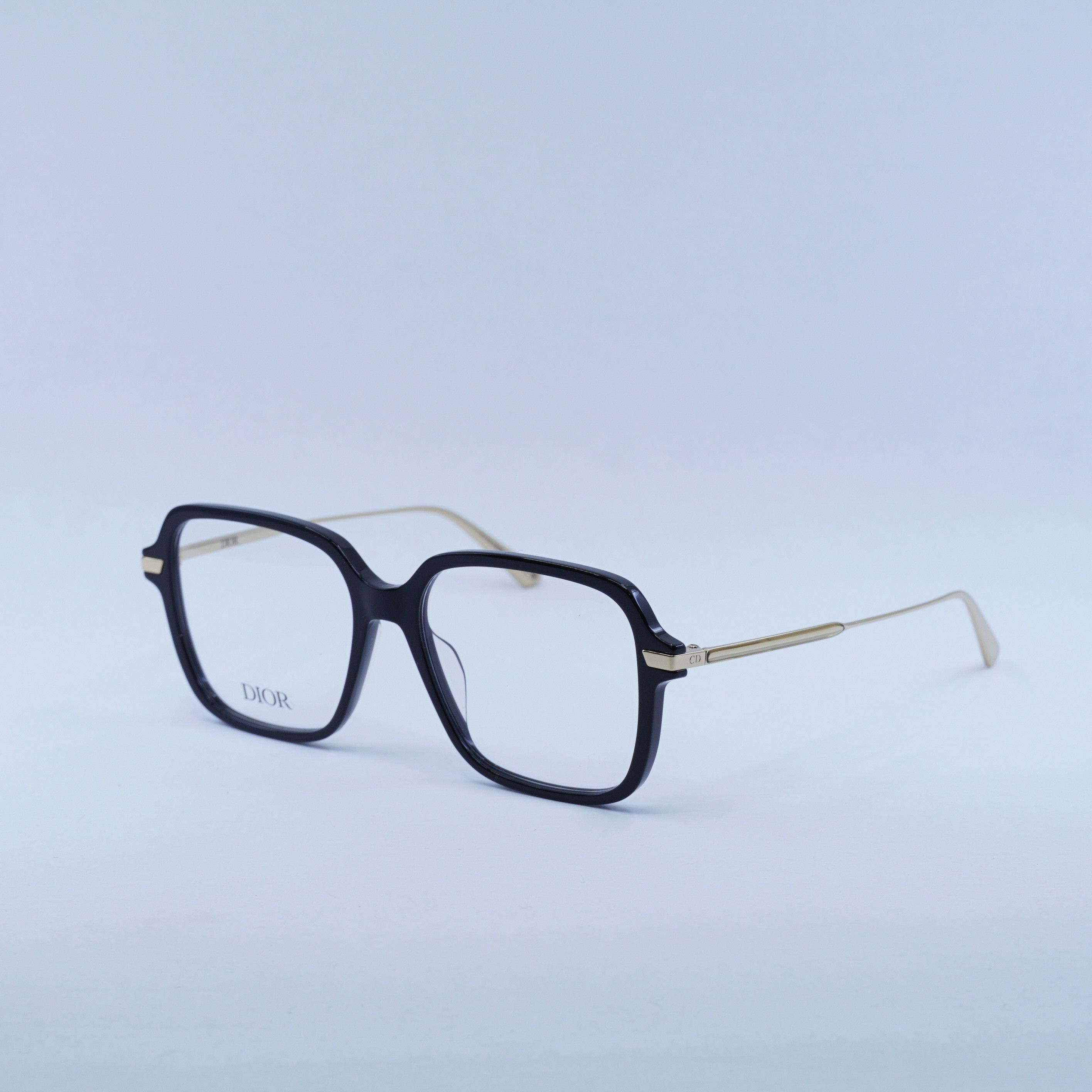 Dior Dior GEMDIORO S5I 1200 Eyeglasses Black 54mm Square Frame Size ONE SIZE - 1 Thumbnail