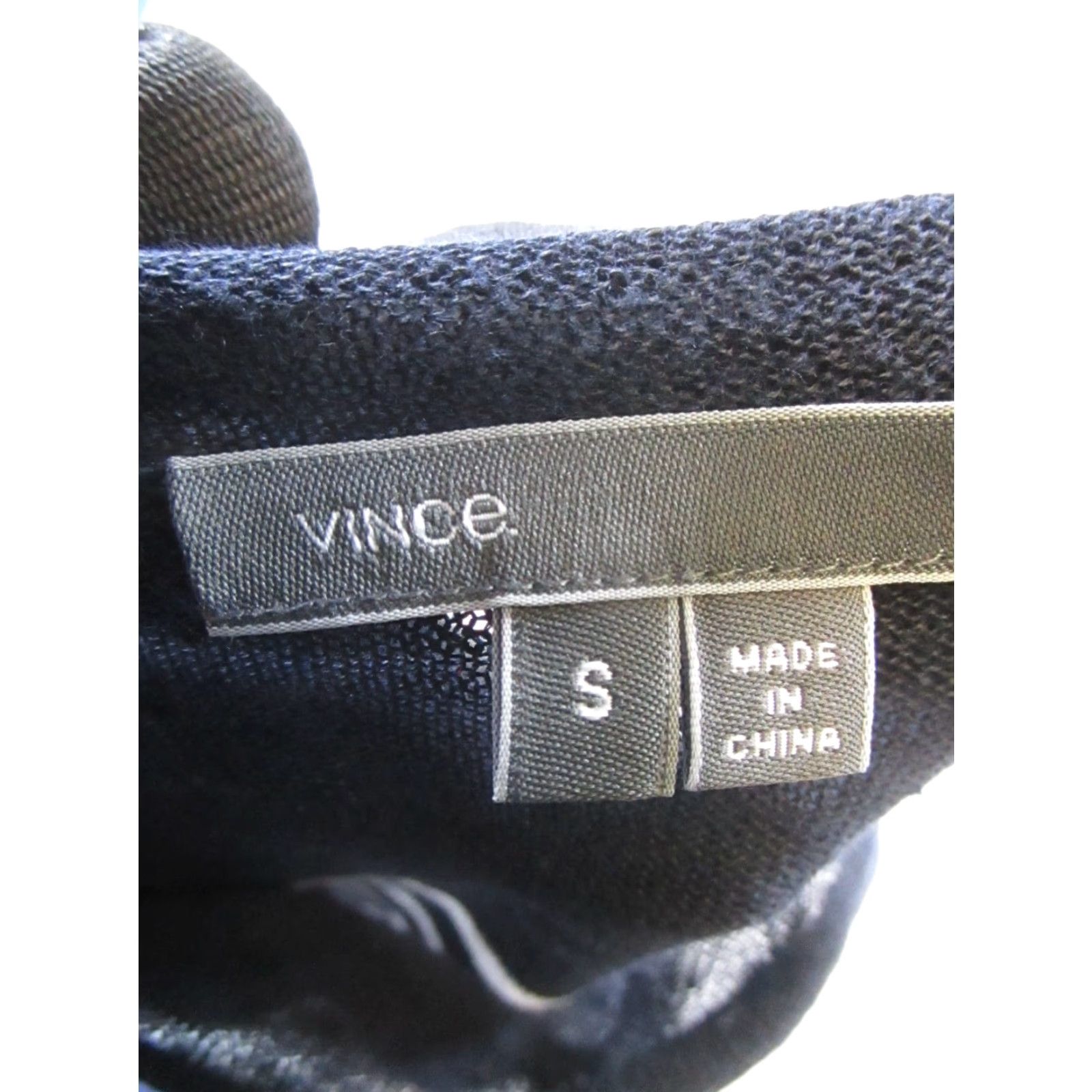 Vince Vince Shirt Womens Small Blue White Linen Pullover * Size S / US 4 / IT 40 - 3 Thumbnail