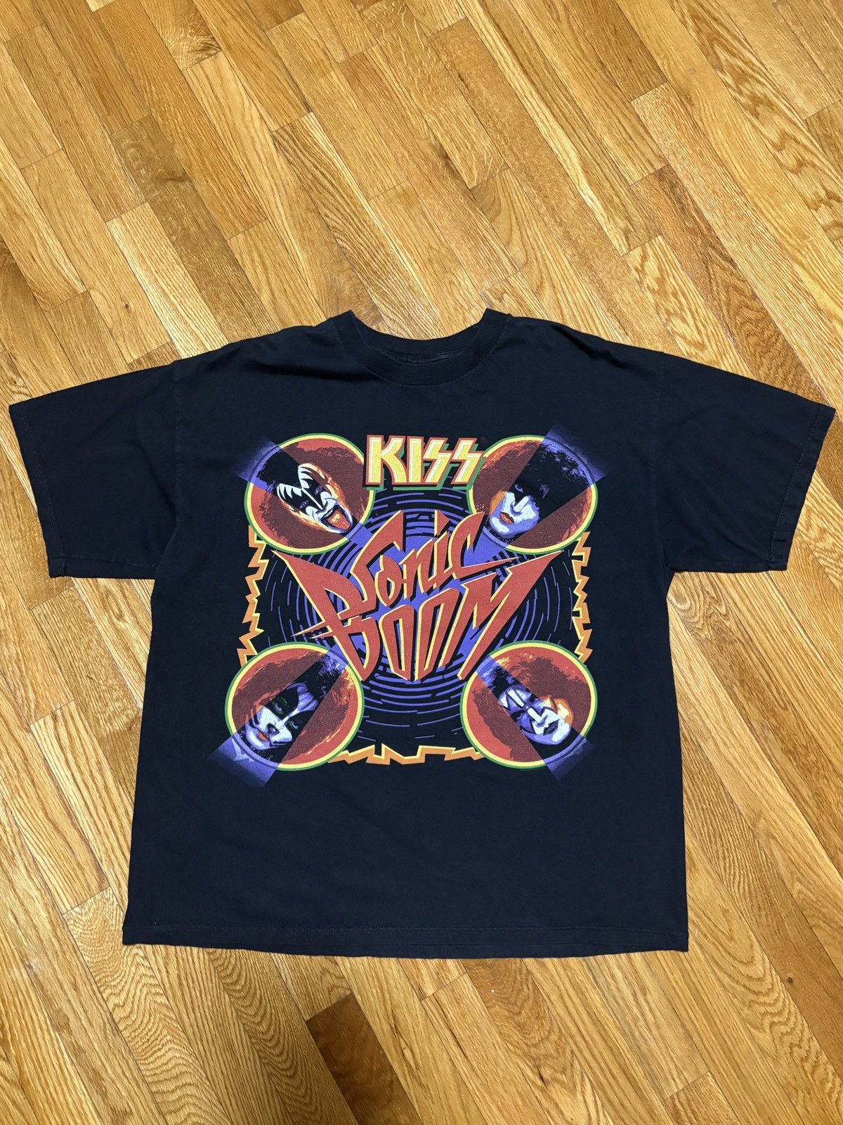 Band Tees Kiss Sonic Boom, 2009 Size US XL / EU 56 / 4 - 1 Thumbnail