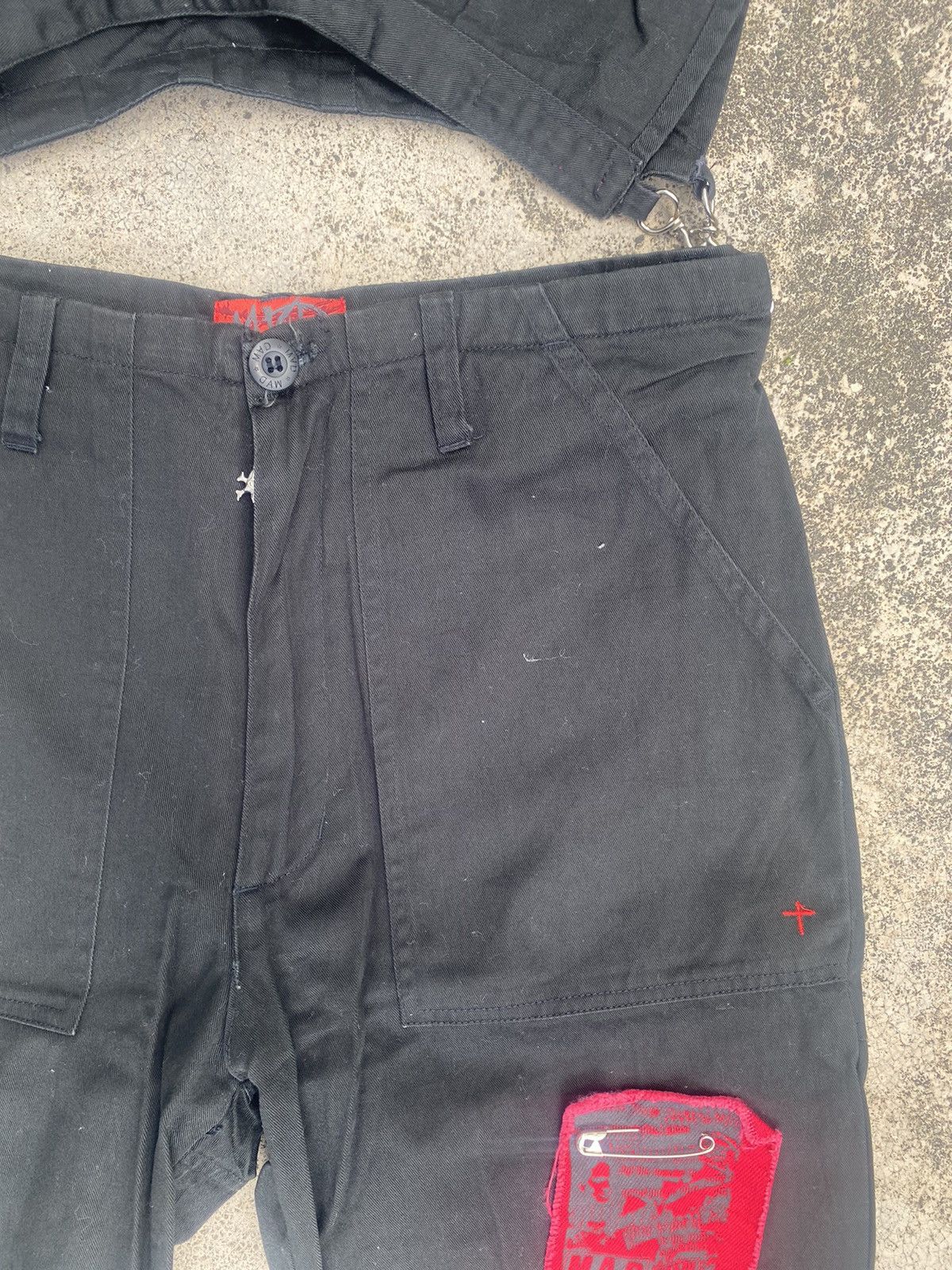 Japanese Brand × Punk and Yo MVD Gothic Punk Seditionaries Bondage Zipper Denim Pants Size US 29 - 3 Thumbnail
