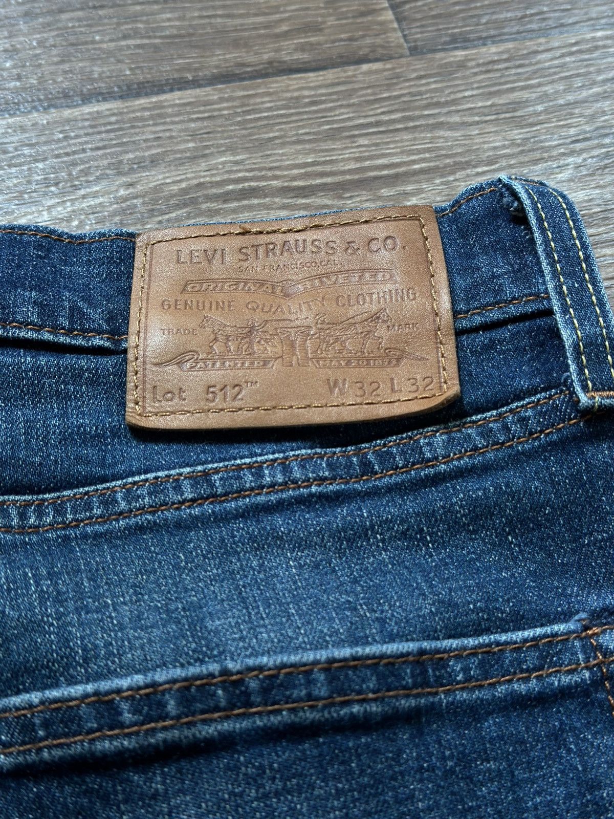Levi's 🫧LEVI’S 512 JEANS MENS 32/32 Size US 32 / EU 48 - 9 Thumbnail