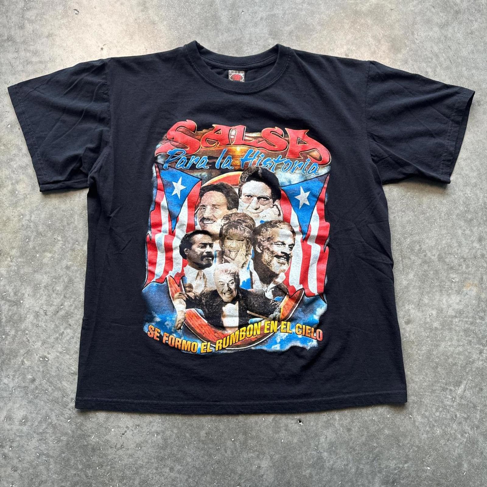 Other Salsa Latin Music "Salsa Para La Historia" Rap T-Shirt Style Size US XL / EU 56 / 4 - 1 Thumbnail