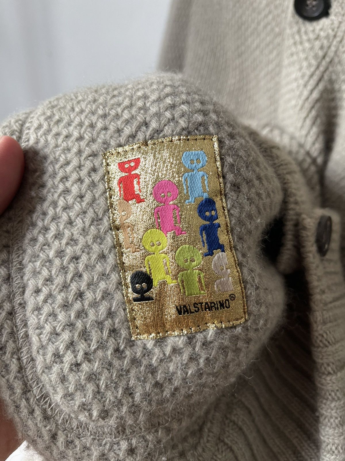 Valstar 2008 Valstarino Lambwool and Angora Knit Jacket Size US M / EU 48-50 / 2 - 8 Thumbnail