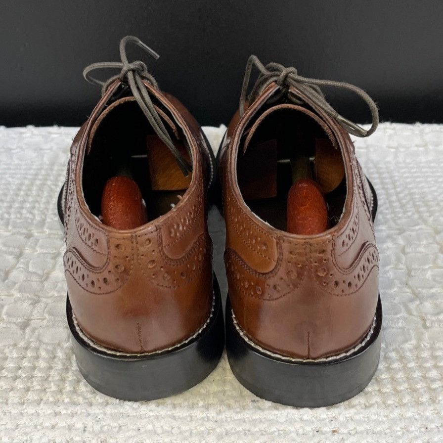 Nunn Bush Nunn Bush Men's Brown Leather Shoes/Oxfords Size 8.5M SKU 51 Size US 8.5 / EU 41-42 - 2 Thumbnail