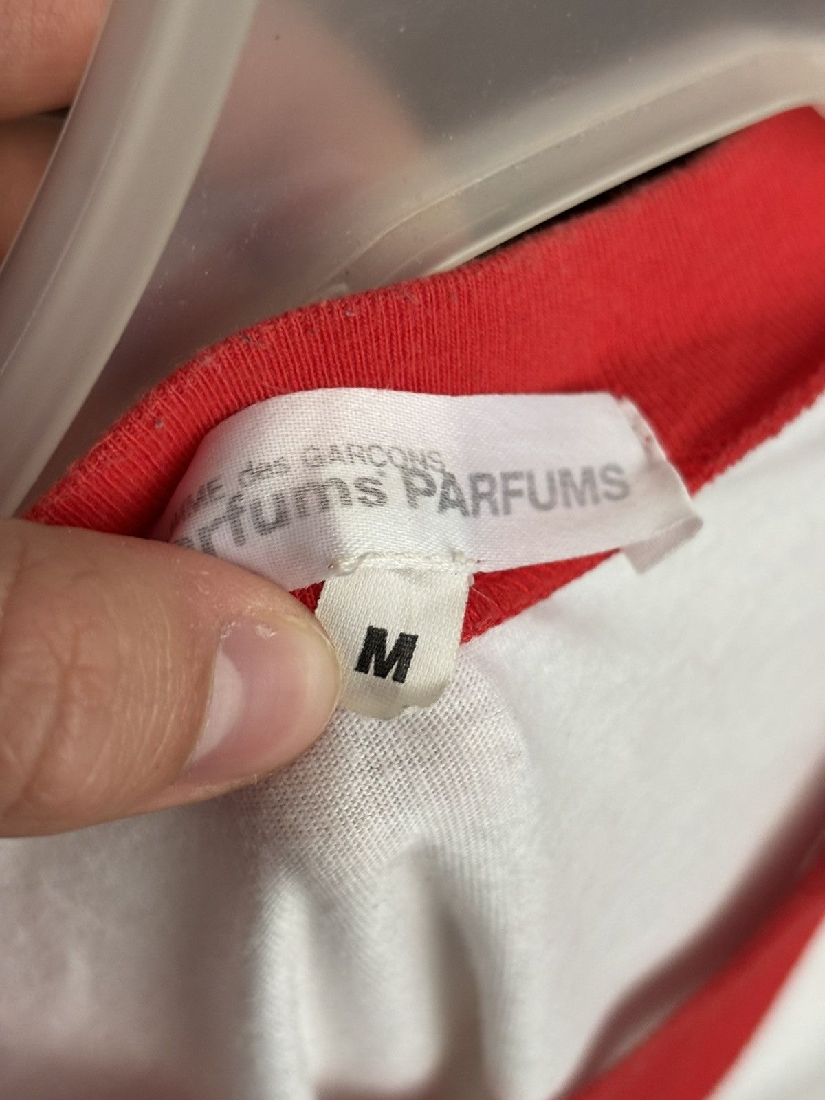Comme des Garcons Parfums “Over The Moon” Ringer Tee Size US M / EU 48-50 / 2 - 5 Thumbnail