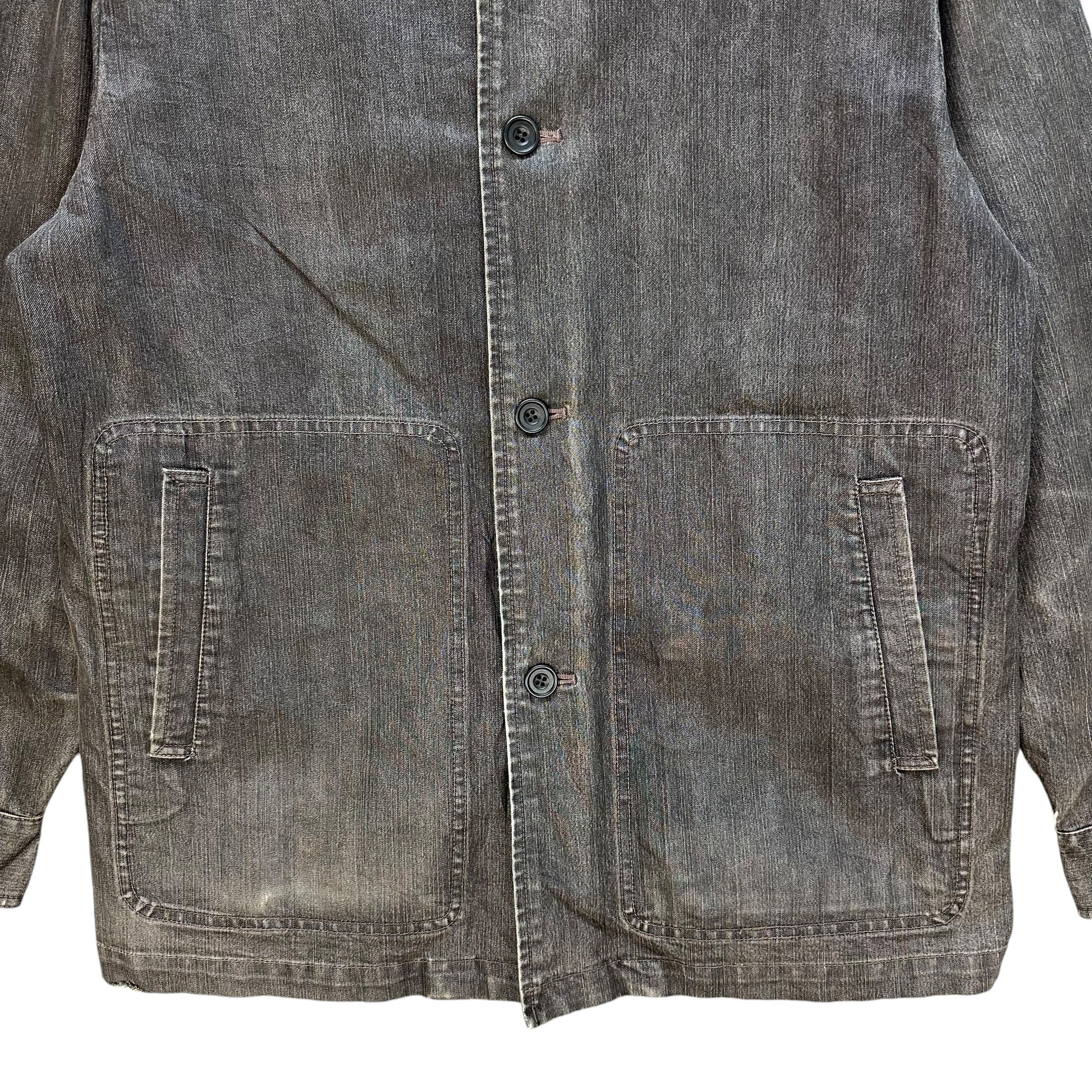 Yohji Yamamoto SACSNY Y’SACCS Vintage Work Denim Jacket #71-1431 Size US M / EU 48-50 / 2 - 3 Thumbnail