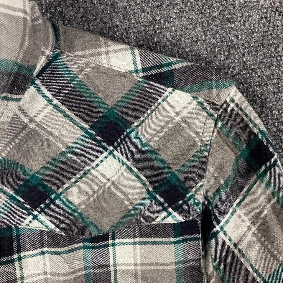 Other Jachs Girlfriend Flannel Top Women's Small Pearl Snap S Size S / US 4 / IT 40 - 7 Thumbnail