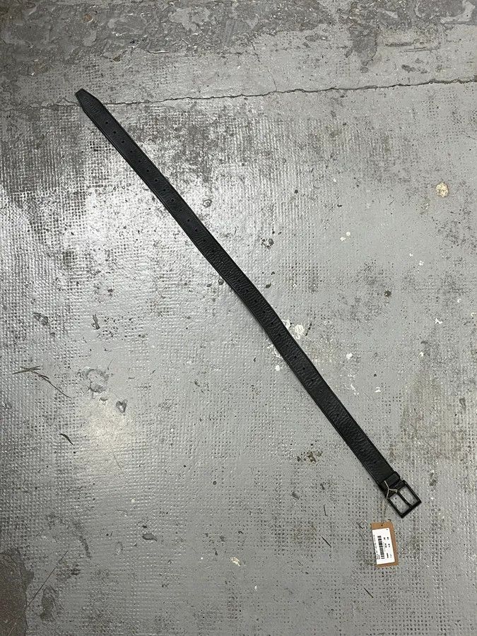 Balenciaga Balenciaga Black Leather Belt Size ONE SIZE - 8 Thumbnail