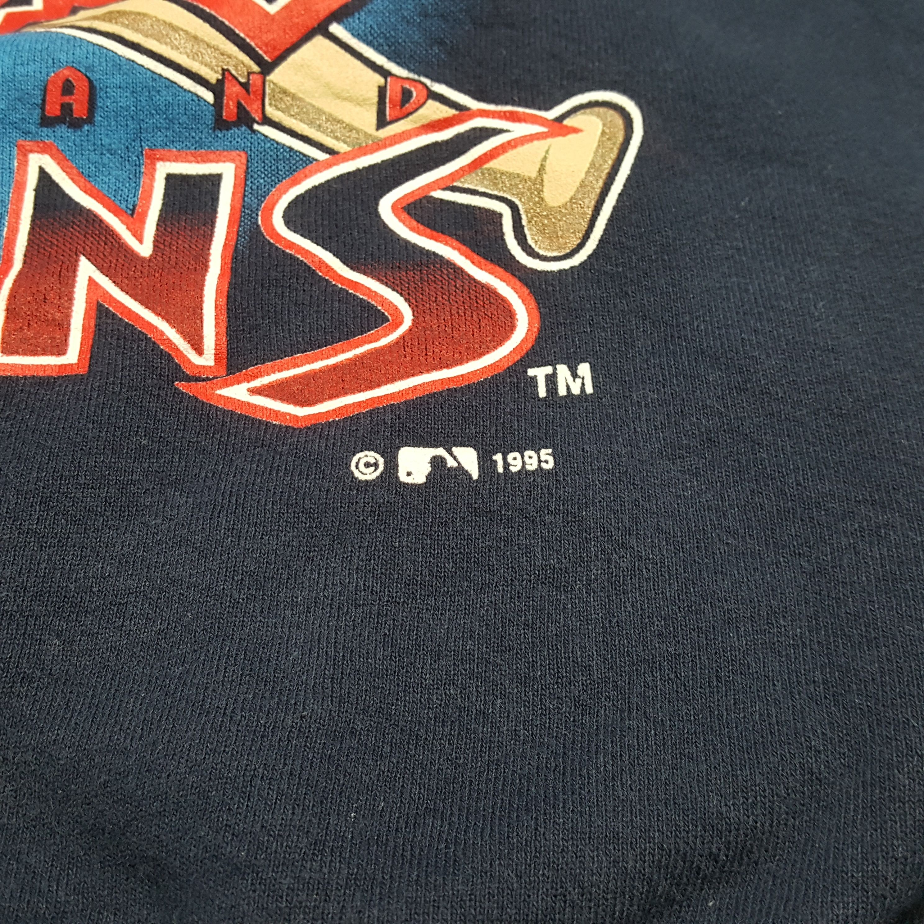 MLB Cleveland Indians Champions American League Sweatshirt RR6 Size US L / EU 52-54 / 3 - 9 Thumbnail