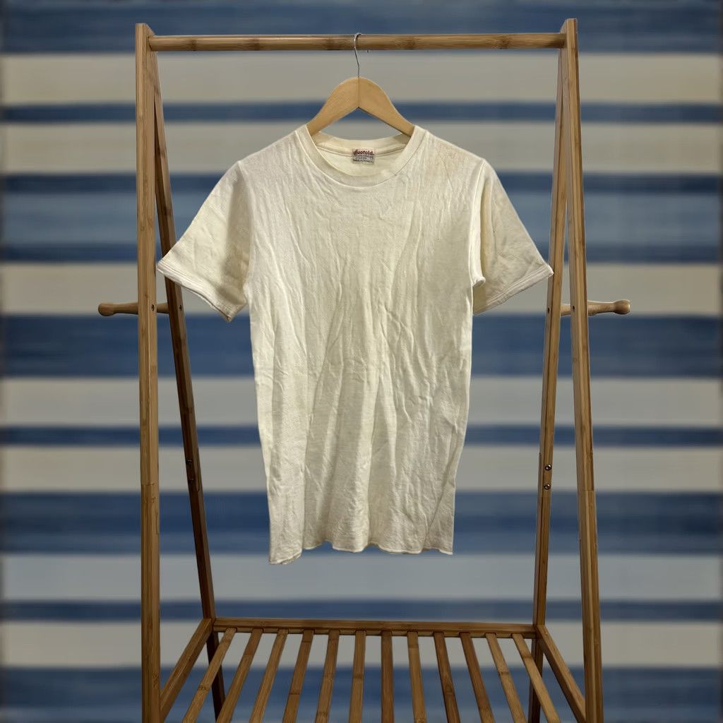 Doublet VTG RARE 50s 60s Duofold Two Layer Double Face Thermal 701 T-Shirt Size 40 Cream Men Short Sleeve Size US L / EU 52-54 / 3 - 1 Thumbnail