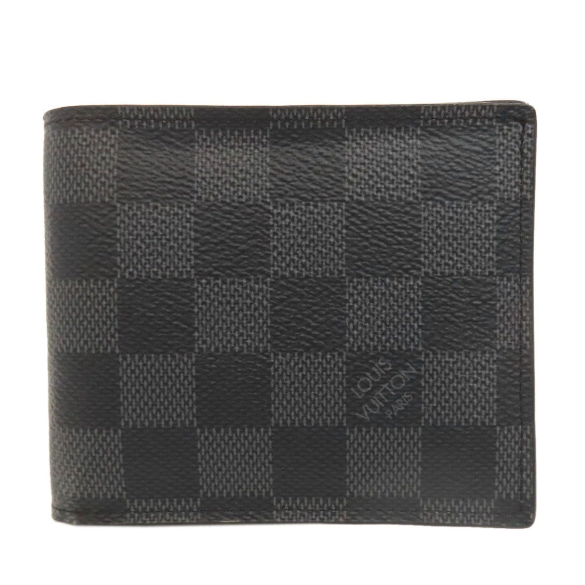 Louis Vuitton Louis Vuitton N60053 Portefeuille Amerigo NM Bi-fold Wallet Damier Canvas Men's Size ONE SIZE - 1 Thumbnail