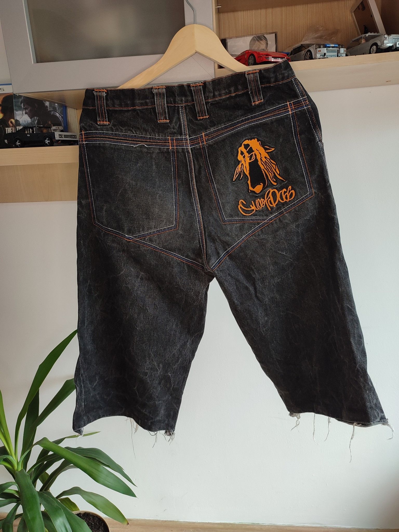 Snoop Dogg Vintage Snoop Dogg Denim Shorts (Early 2000s) Size US 34 / EU 50 - 1 Thumbnail