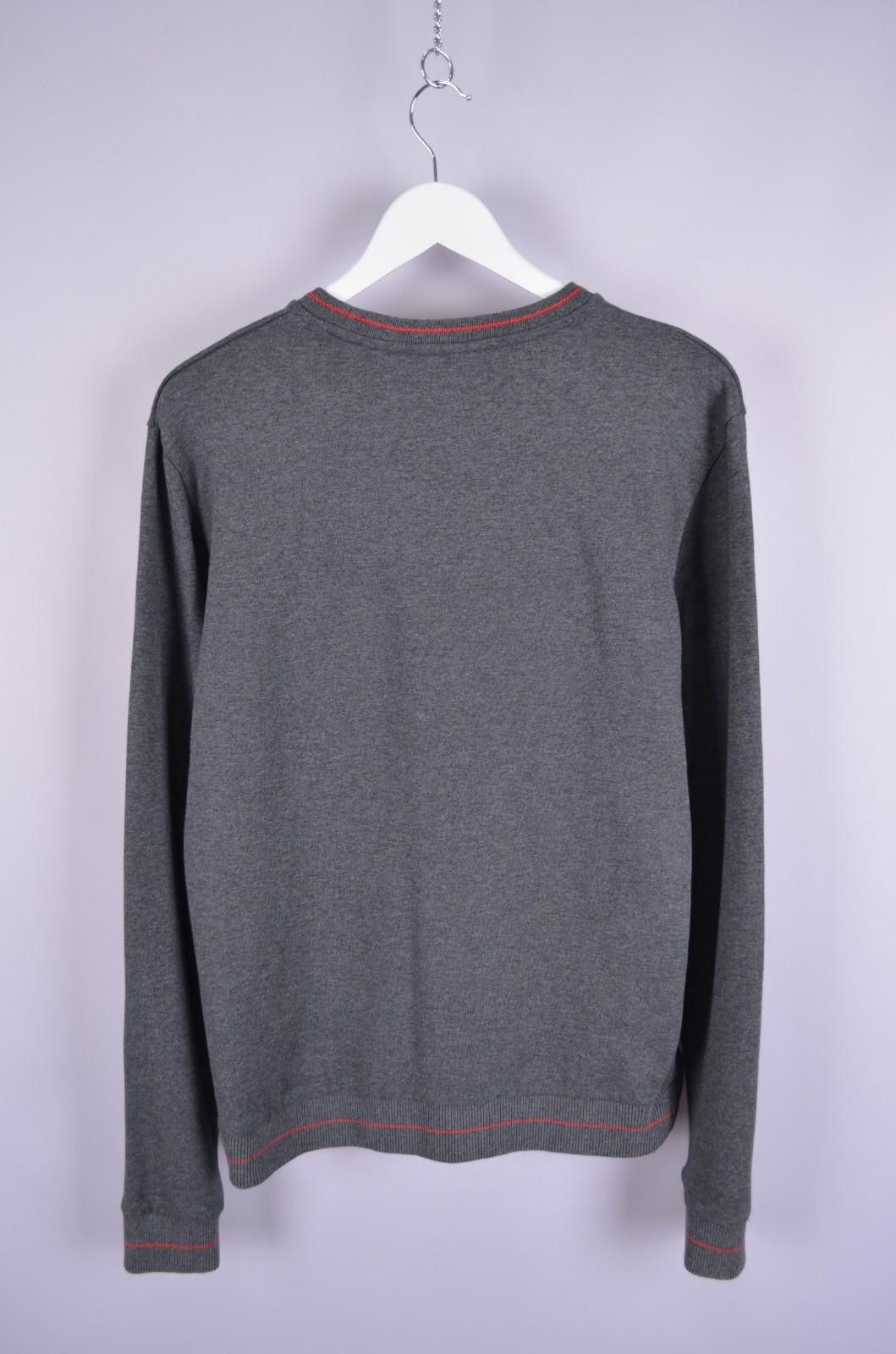 Hugo Boss Hugo Boss Drick Grey Sweatshirt Neck Logo Size M Designer Size US M / EU 48-50 / 2 - 9 Thumbnail