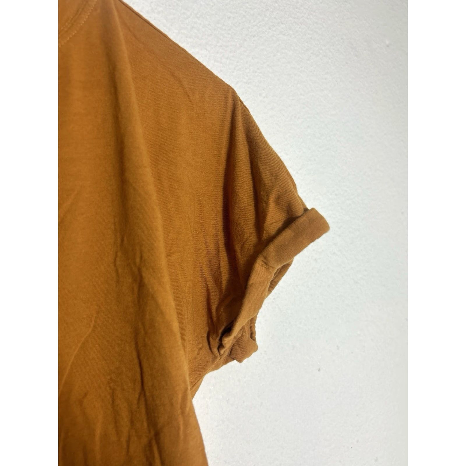 Vintage Duluth Womens XS Mustard Yellow Henley Shirt Short Sleeve Shirt Mens? Wait. Size XS / US 0-2 / IT 36-38 - 4 Thumbnail