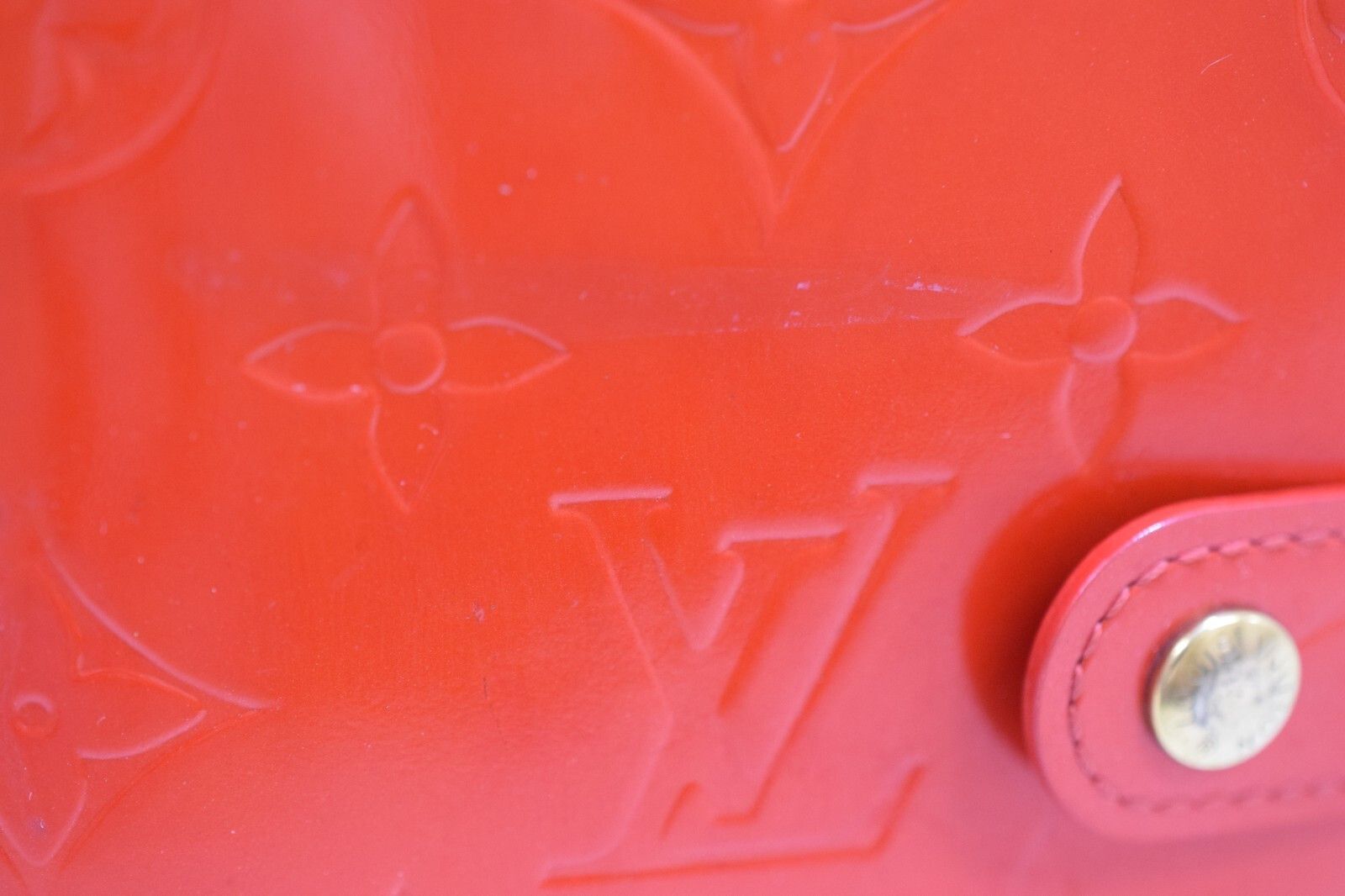 Louis Vuitton LV Agenda PM Day Planner Vernis Leather Red R21016 Size ONE SIZE - 11 Thumbnail