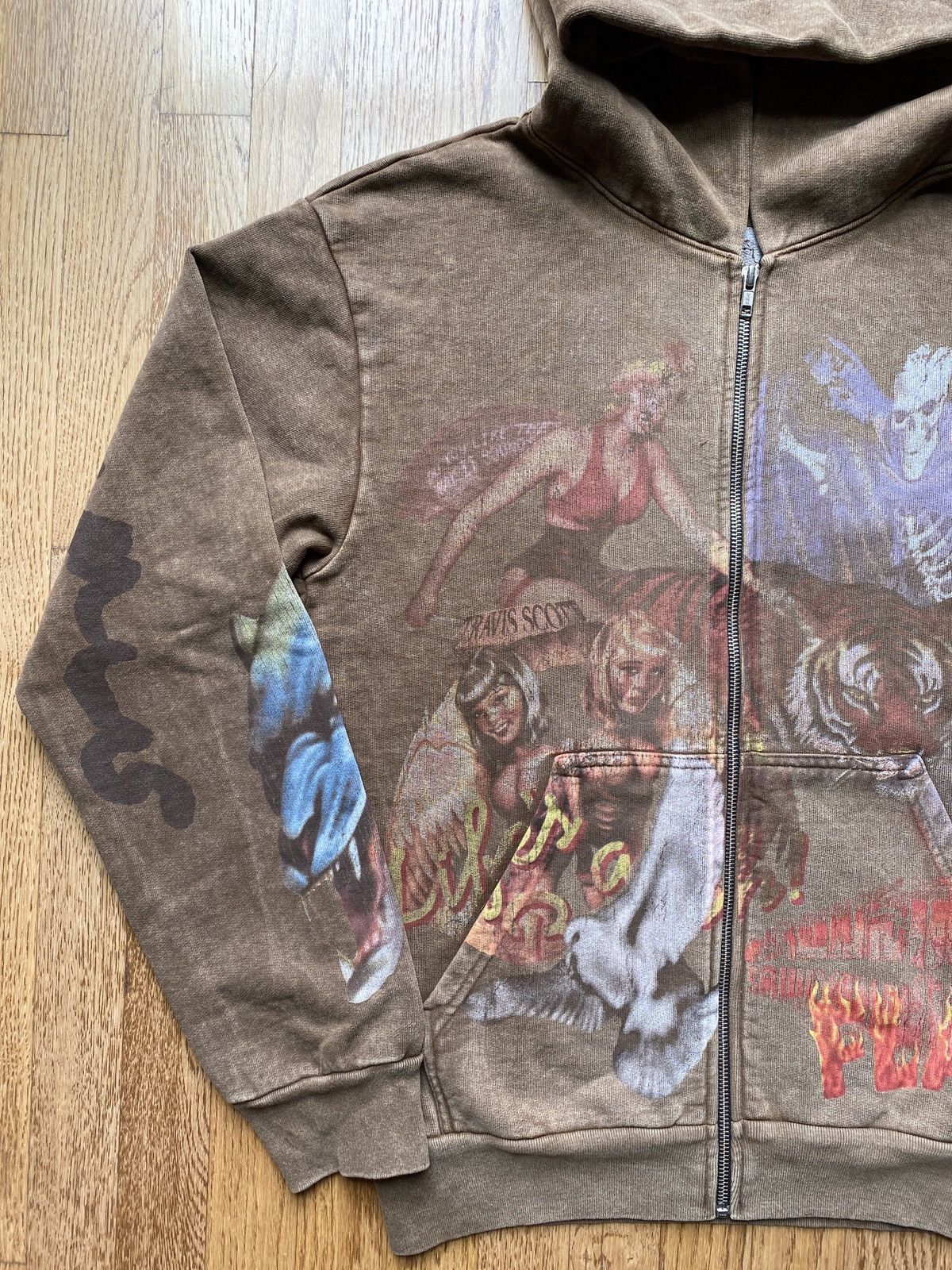 Travis Scott Travis Scott Utopia Circus Maximus Zip up Hoodie Sz S New Size US S / EU 44-46 / 1 - 3 Thumbnail